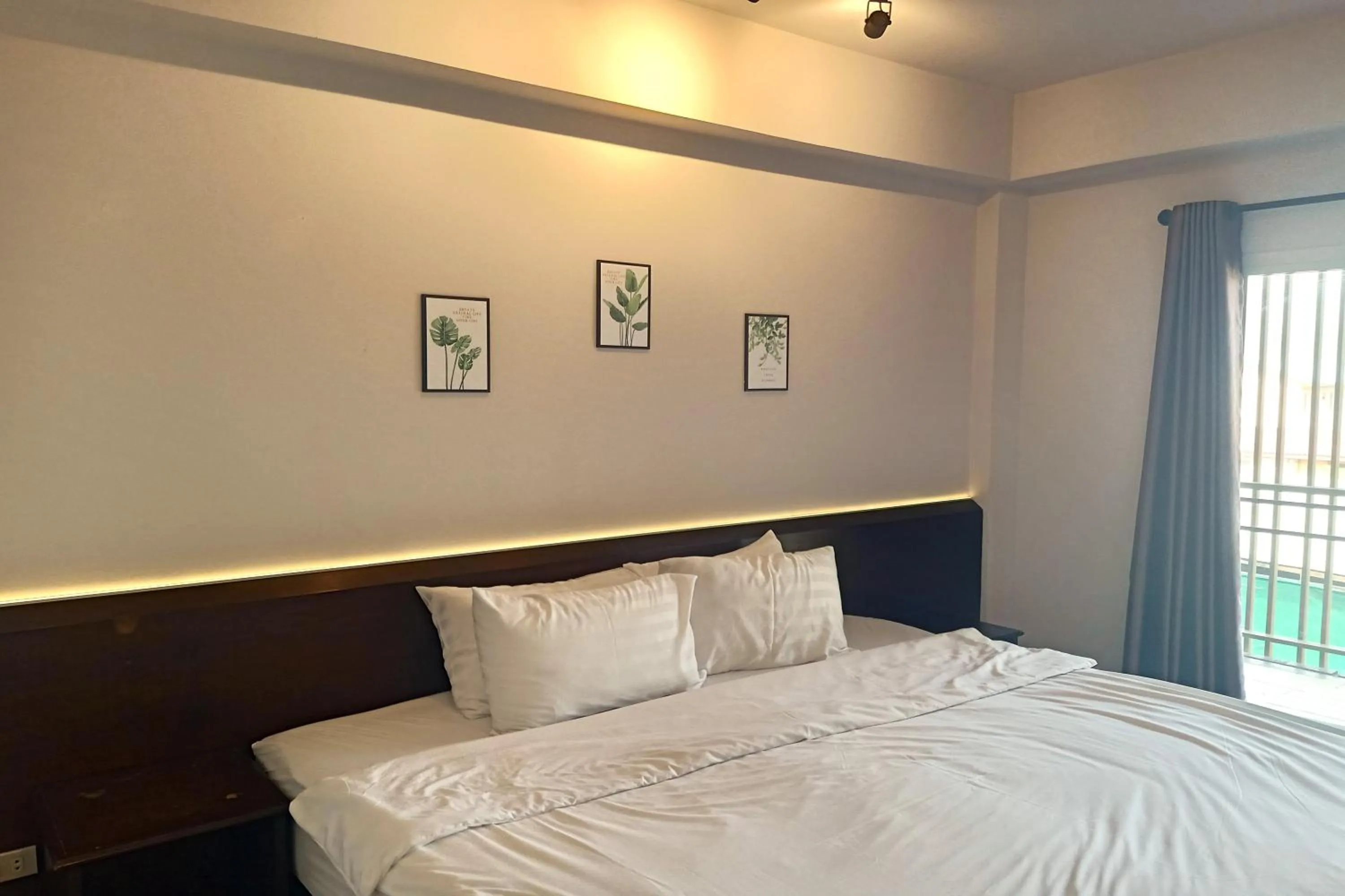 Bed in Smile Place Hotel Chiang Rai