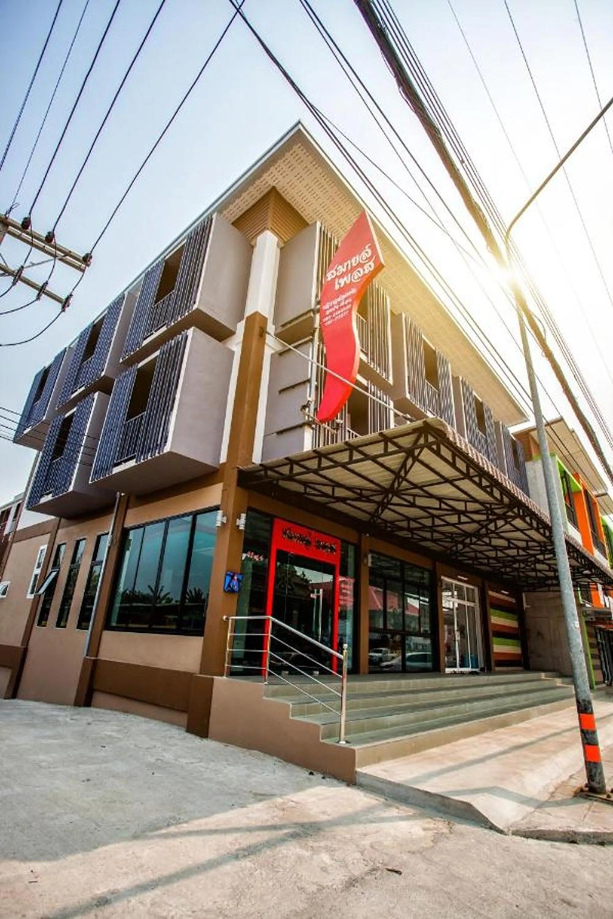 Property building in Smile Place Hotel Chiang Rai