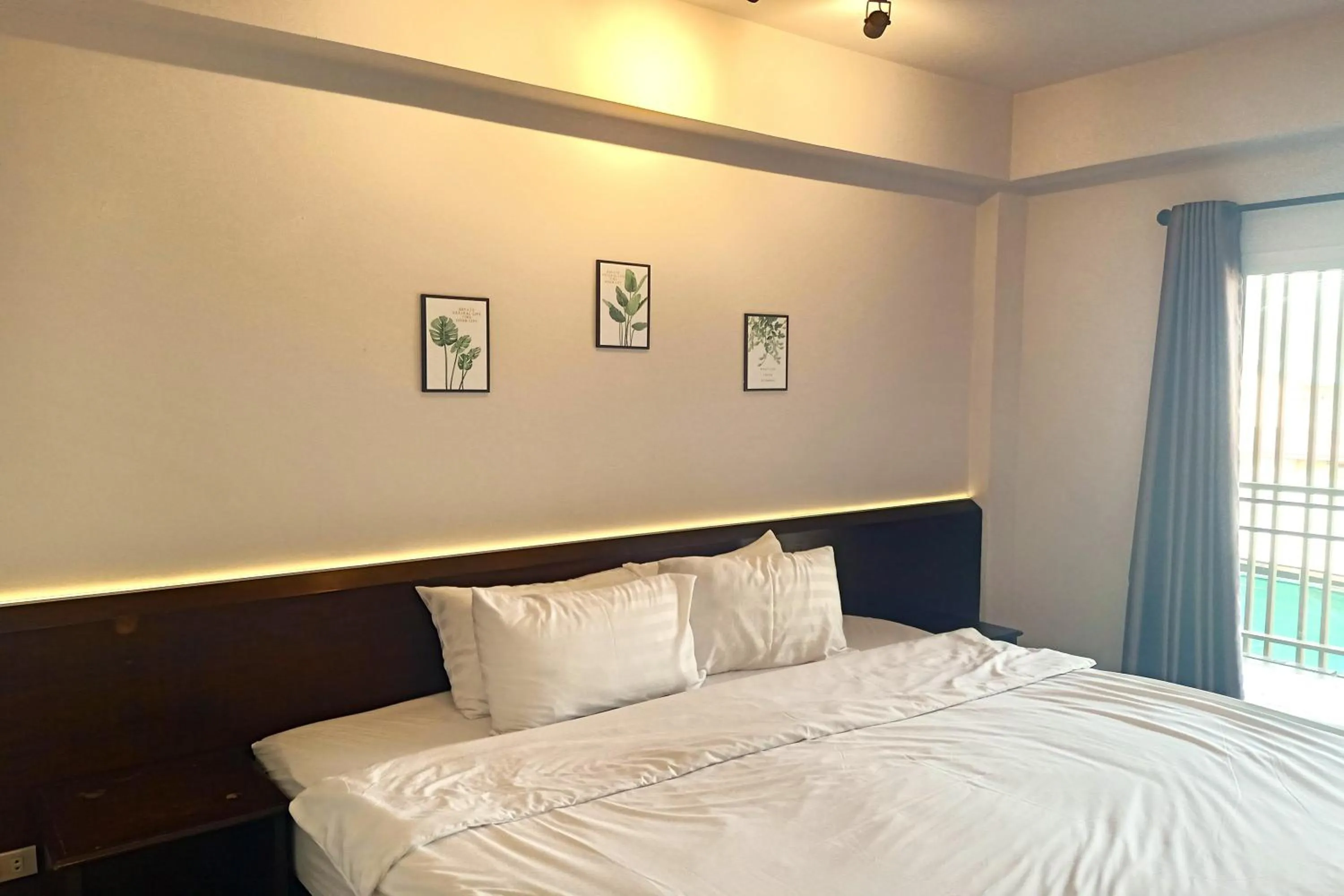 Bed in Smile Place Hotel Chiang Rai