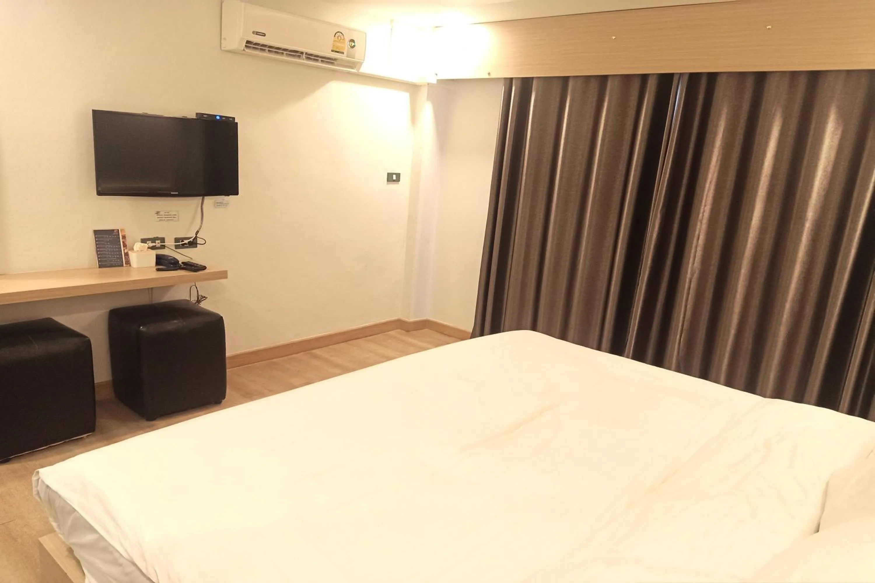 Bed in Smile Place Hotel Chiang Rai