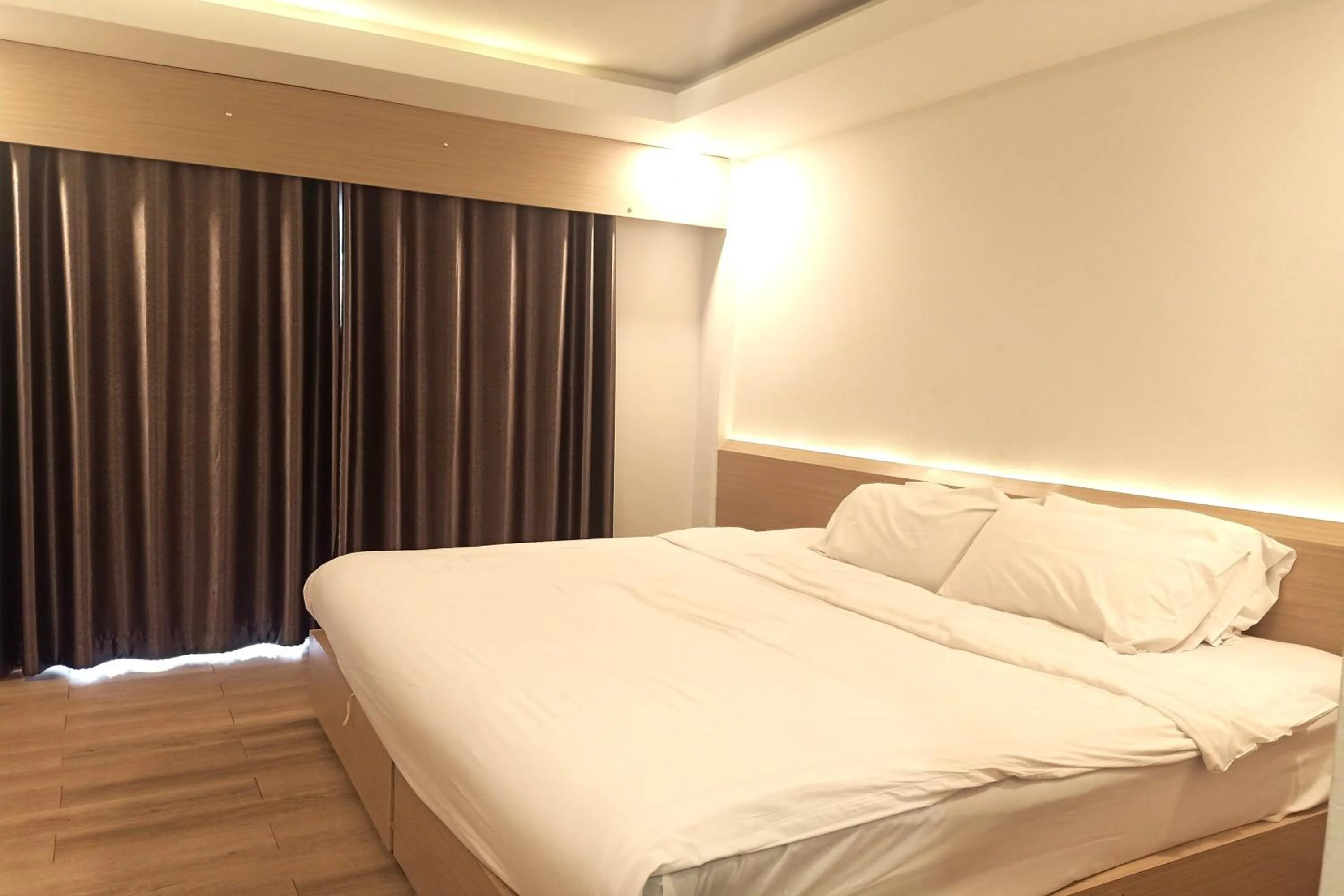 Bed in Smile Place Hotel Chiang Rai