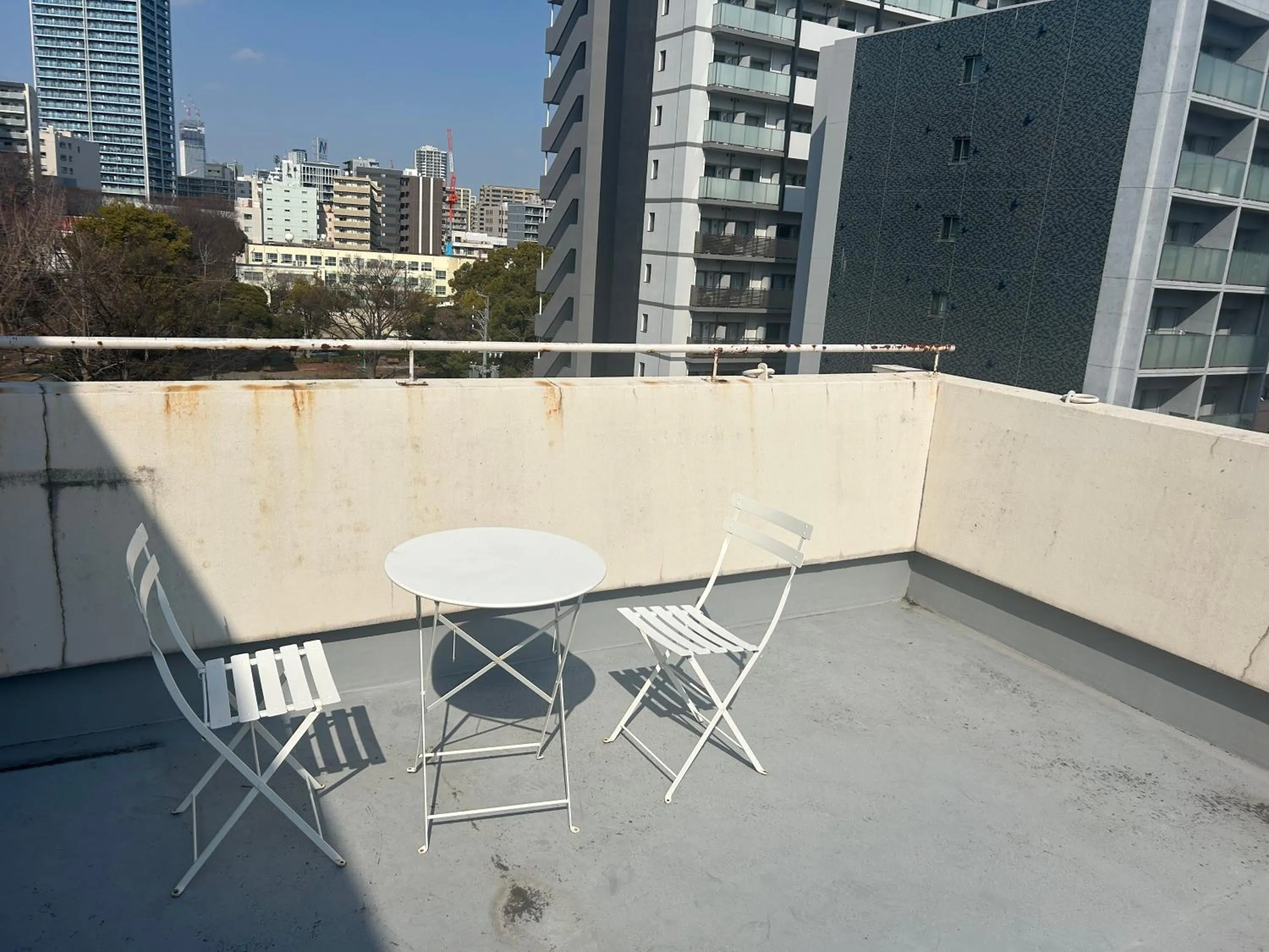 Balcony/Terrace in Business Hotel Nakayama