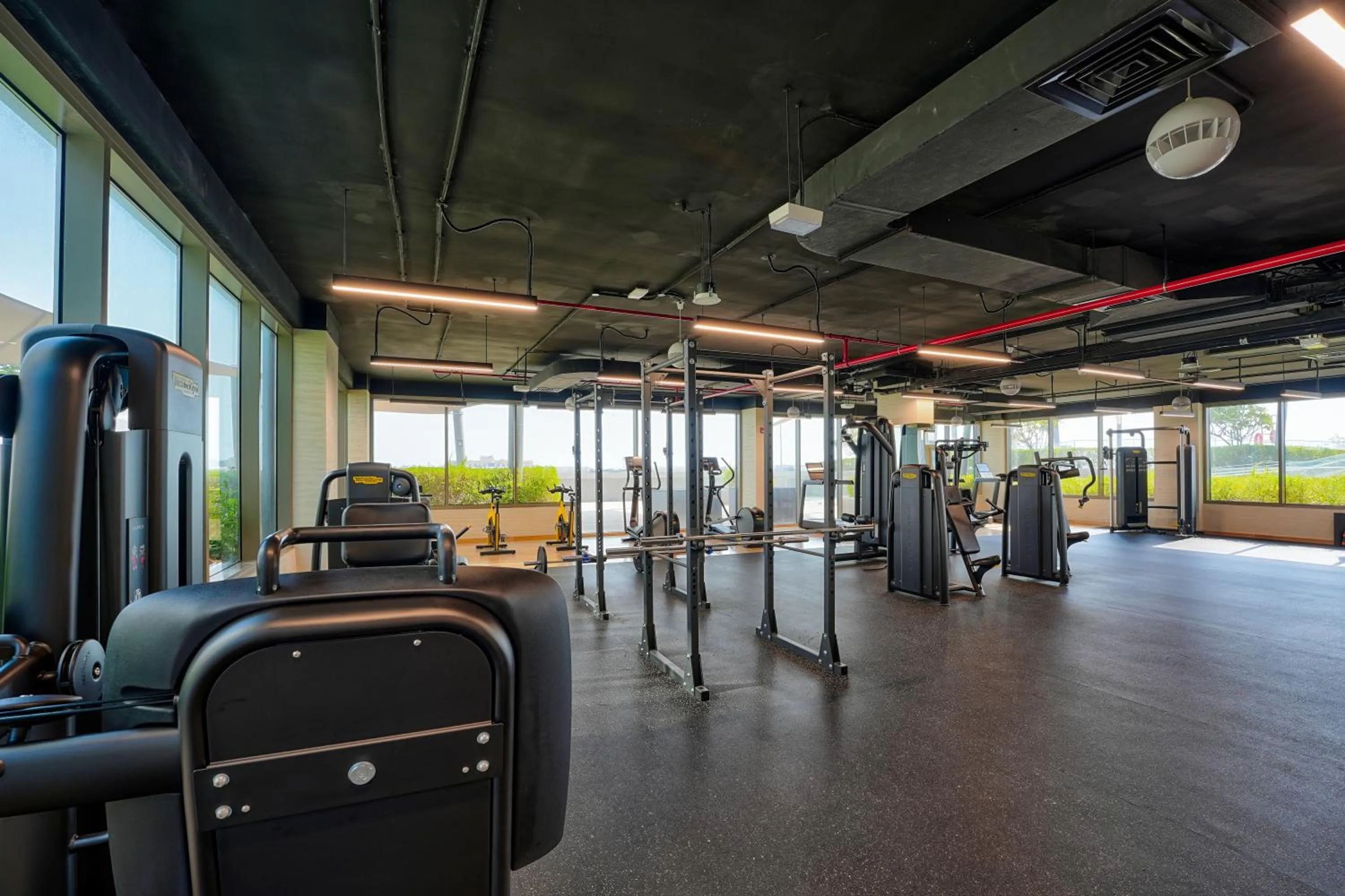 Fitness centre/facilities in Capital Suites Hotel Apartments