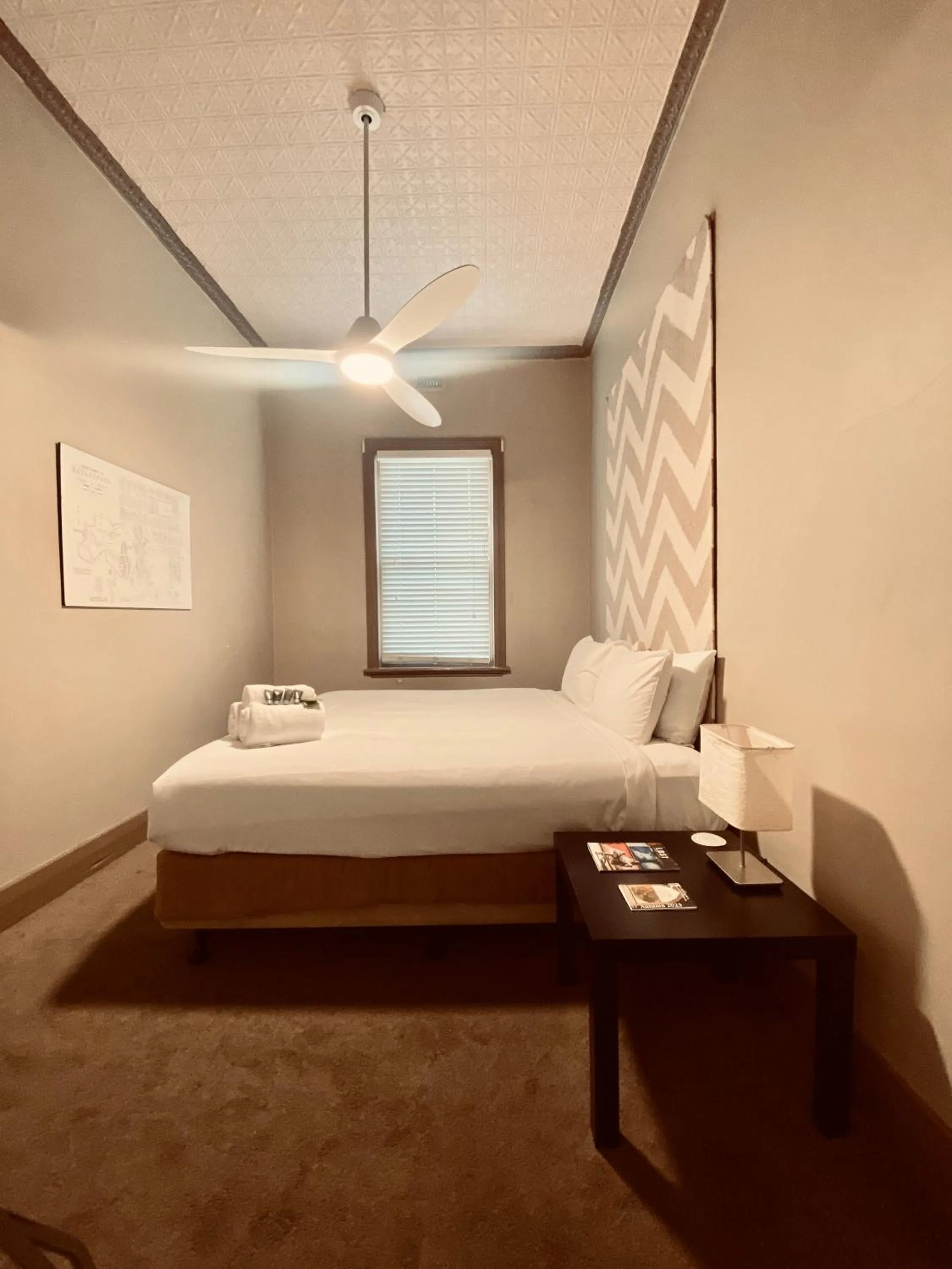 Bed in The Daylesford Hotel