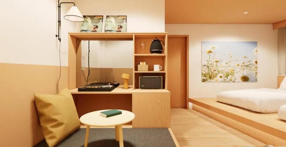 Deluxe Twin Room in Myeongdong Guesthouse Como