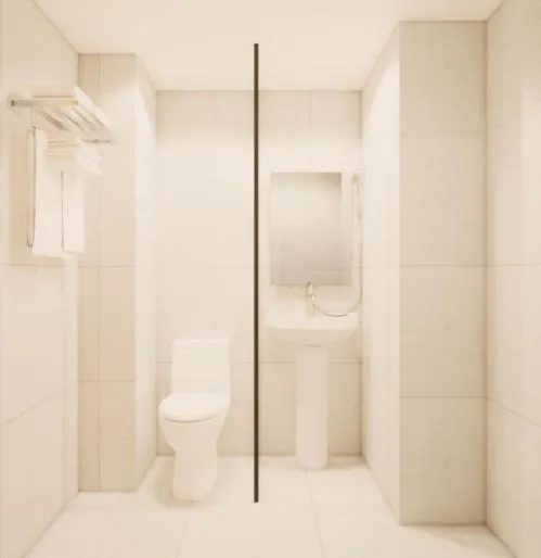 Deluxe Single Room with Namsan View - single occupancy in Myeongdong Guesthouse Como