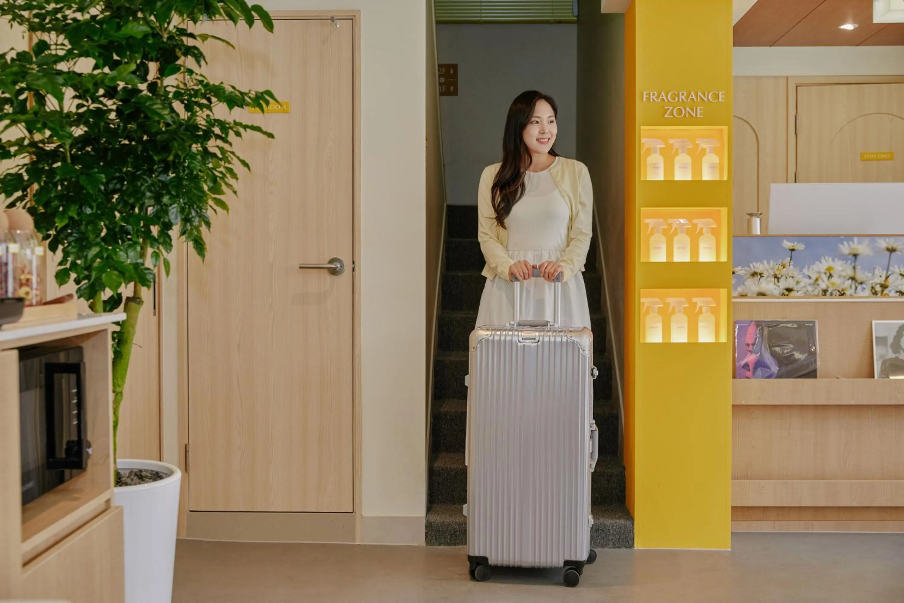 Lobby or reception in Myeongdong Guesthouse Como