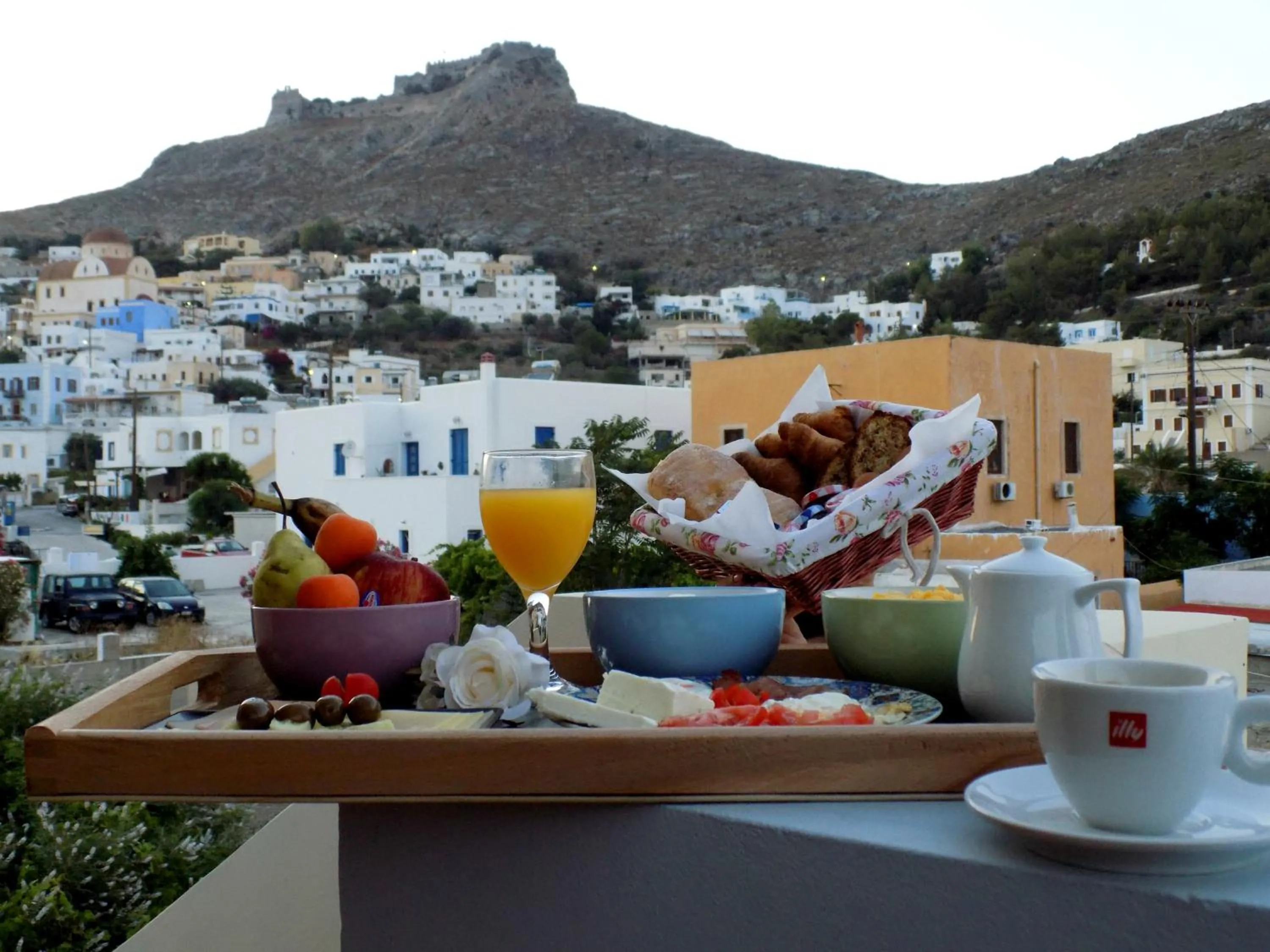 Breakfast in Anemi Leros Apartments