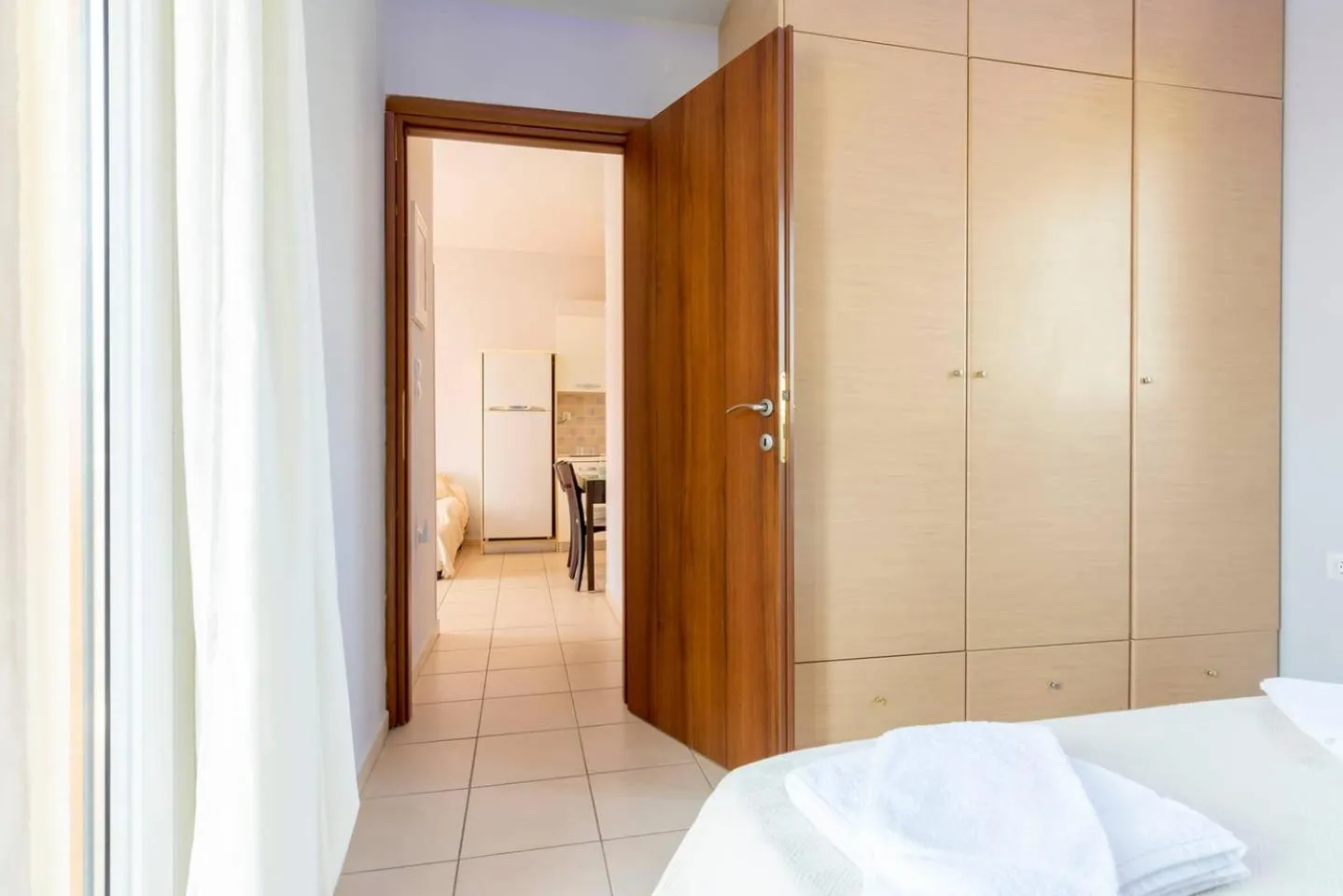 Bedroom, Bed in Anemi Leros Apartments