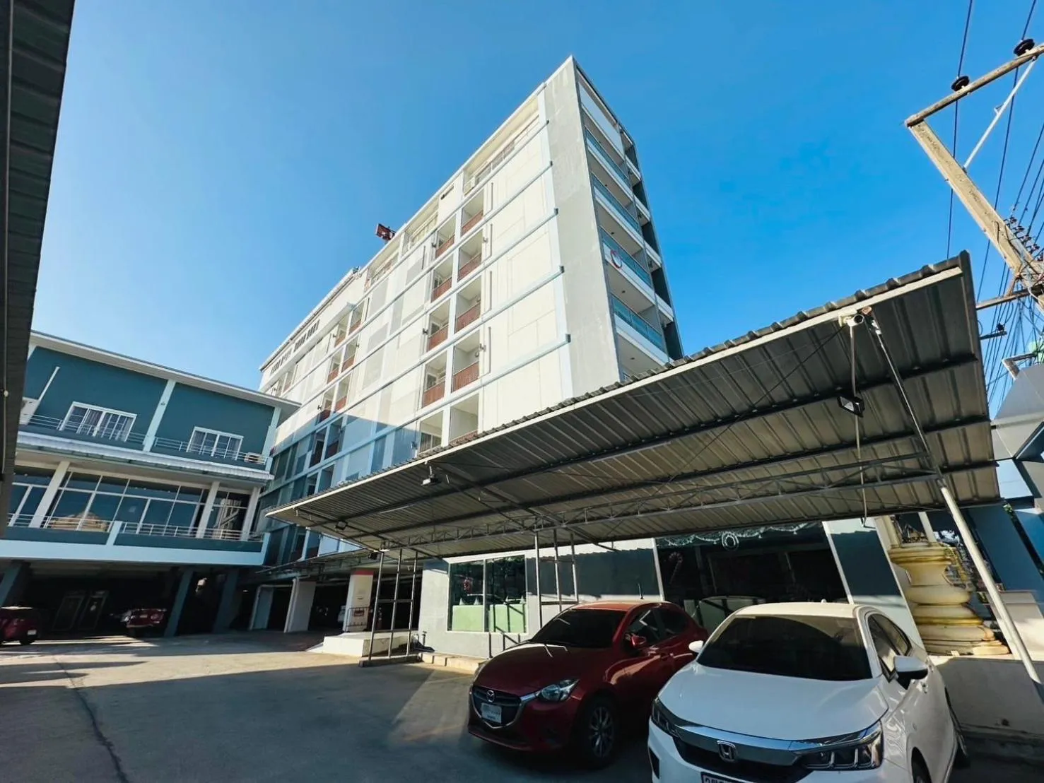 Property building in Family Hotel