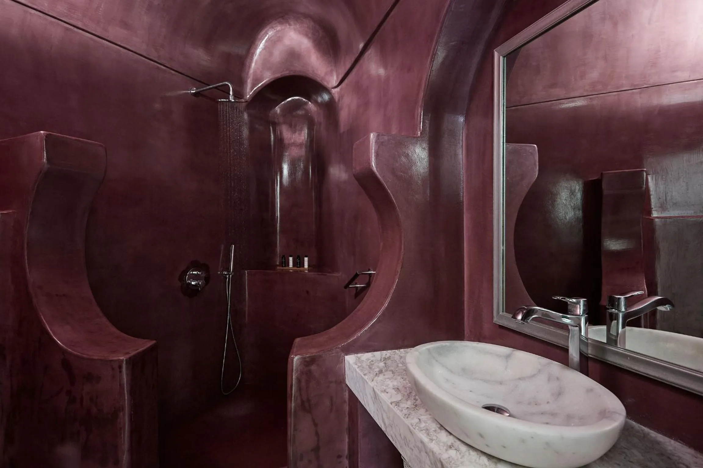 Shower in Amber Light Villas