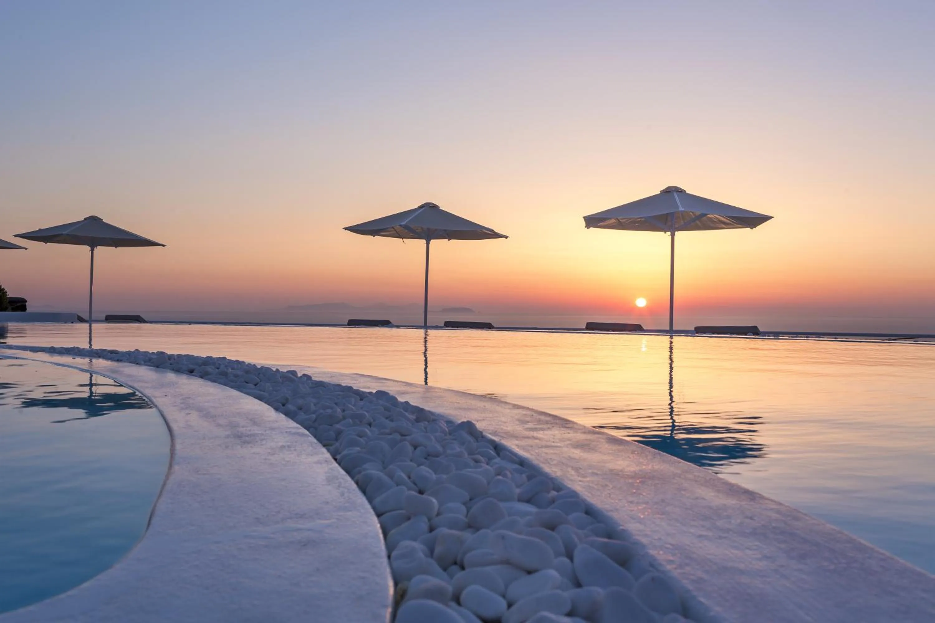 Swimming pool in Amber Light Villas