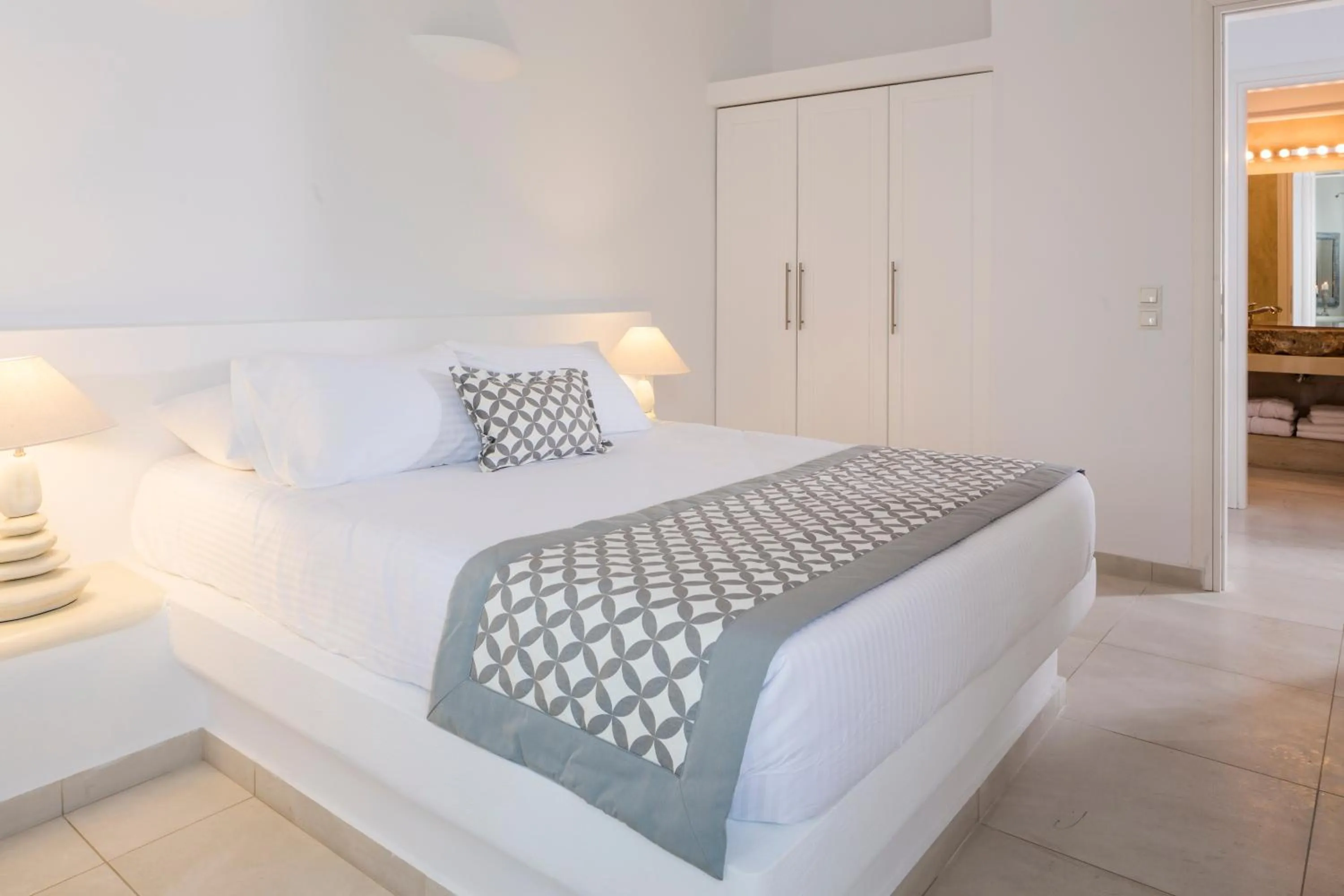 Bedroom, Bed in Amber Light Villas