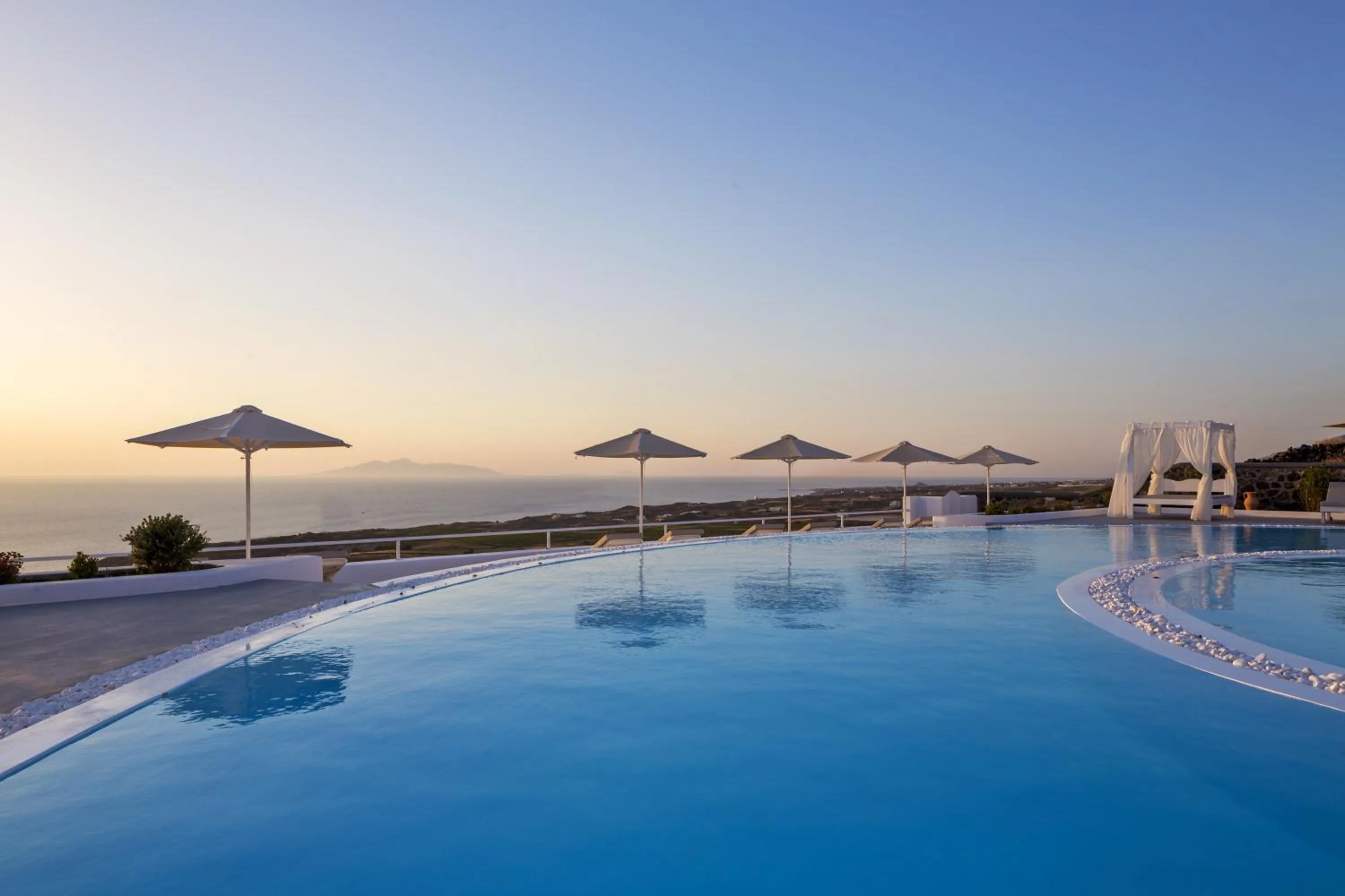 Swimming pool in Amber Light Villas