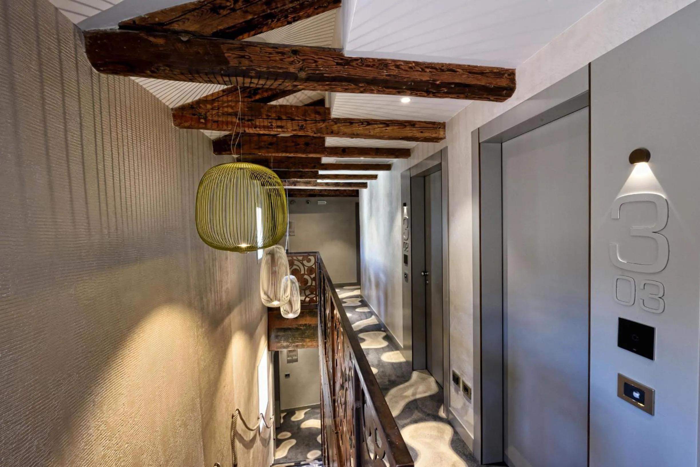 Decorative detail in Rosa Salva Hotel