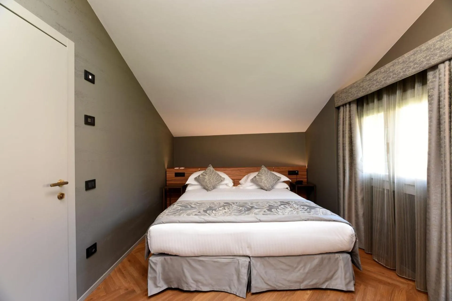 Bed in Rosa Salva Hotel