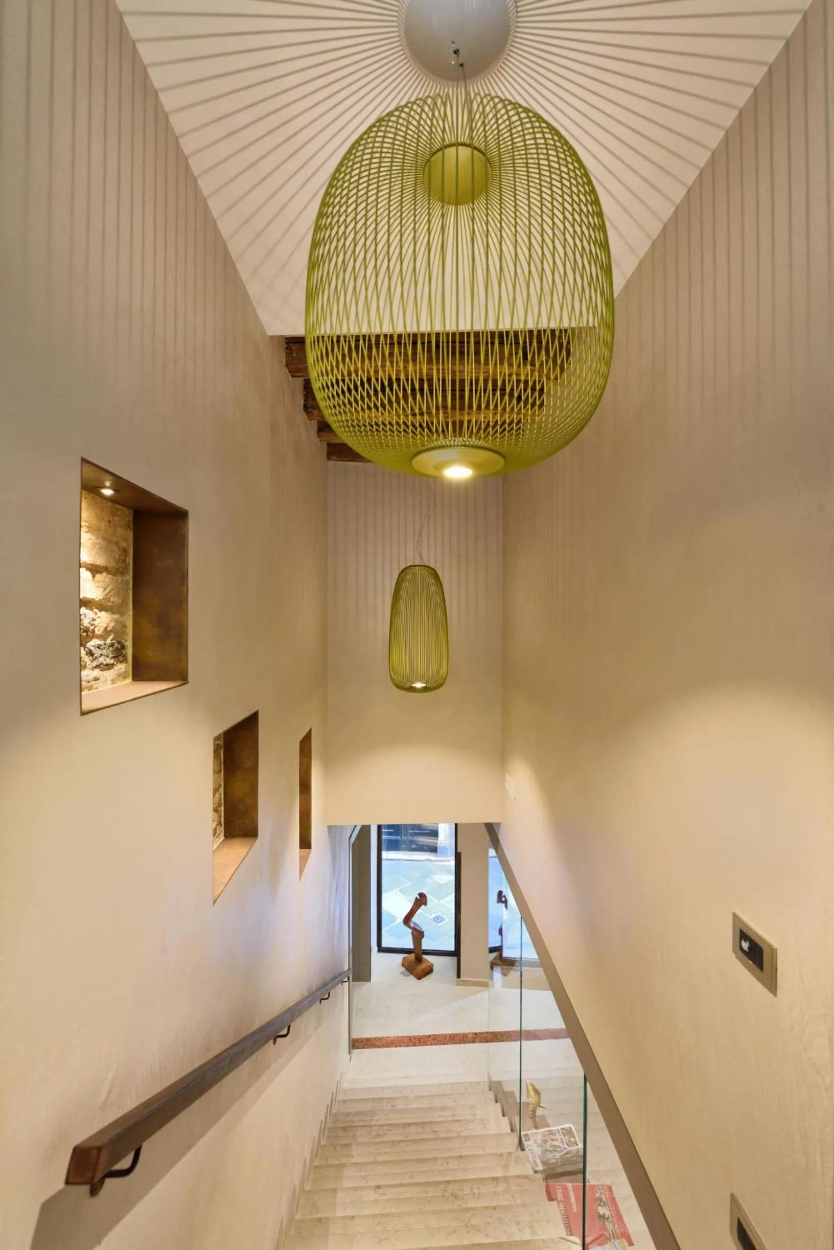 Decorative detail, Bed in Rosa Salva Hotel