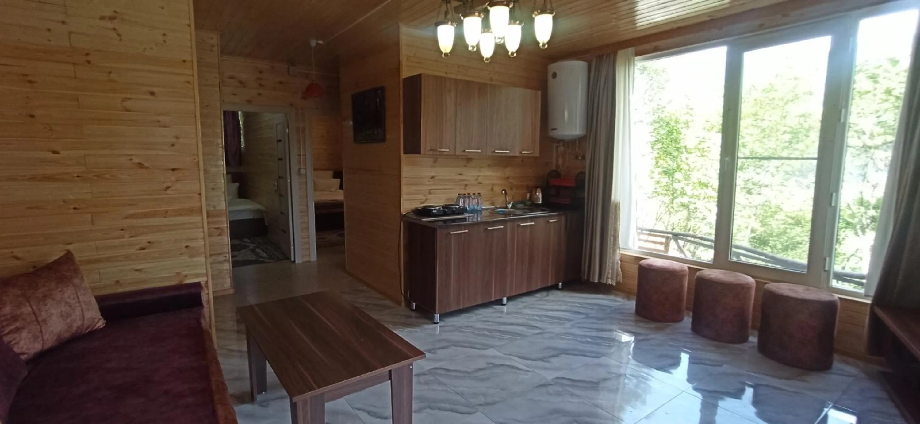 Kitchen or kitchenette in Kungut Hotel & Restaurant