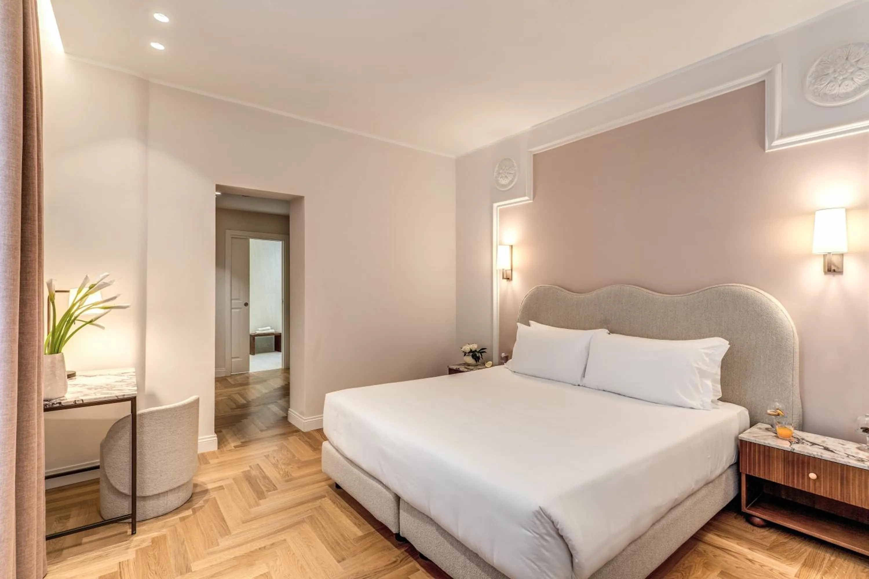 Bed in Hotel Fori Imperiali