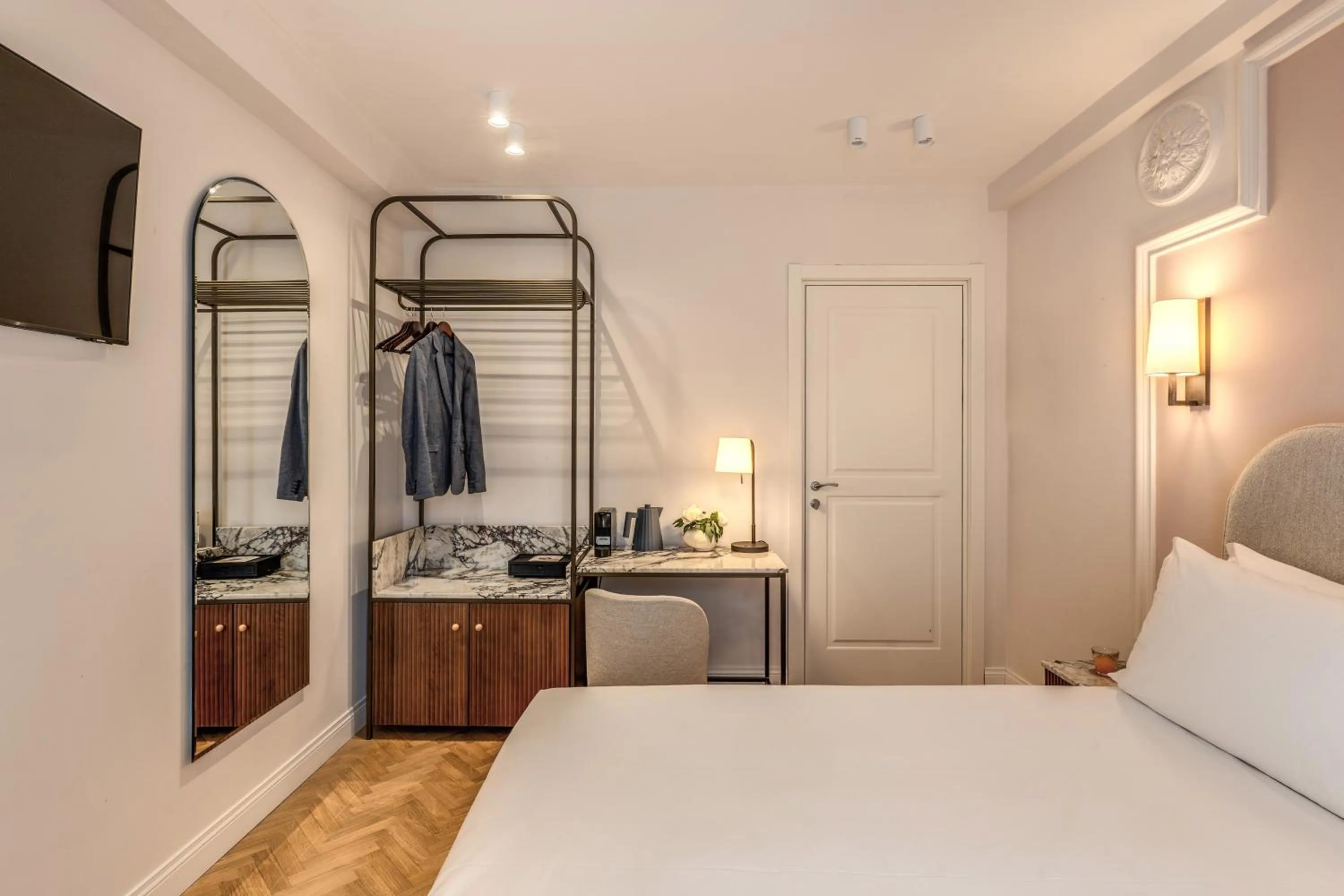 Bed in Hotel Fori Imperiali