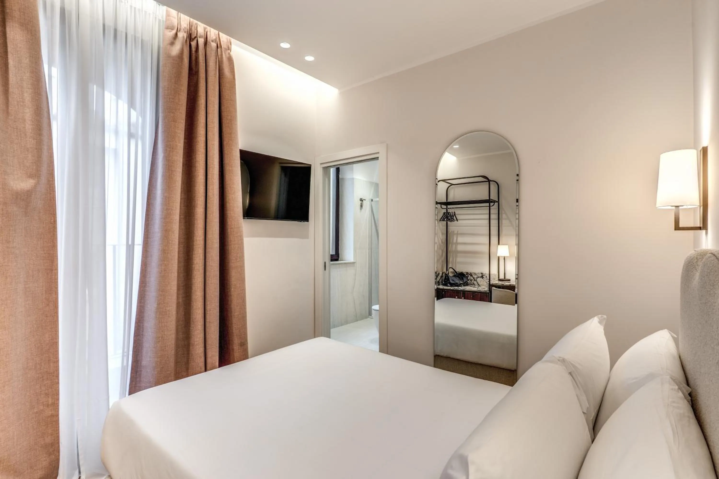 Bed in Hotel Fori Imperiali