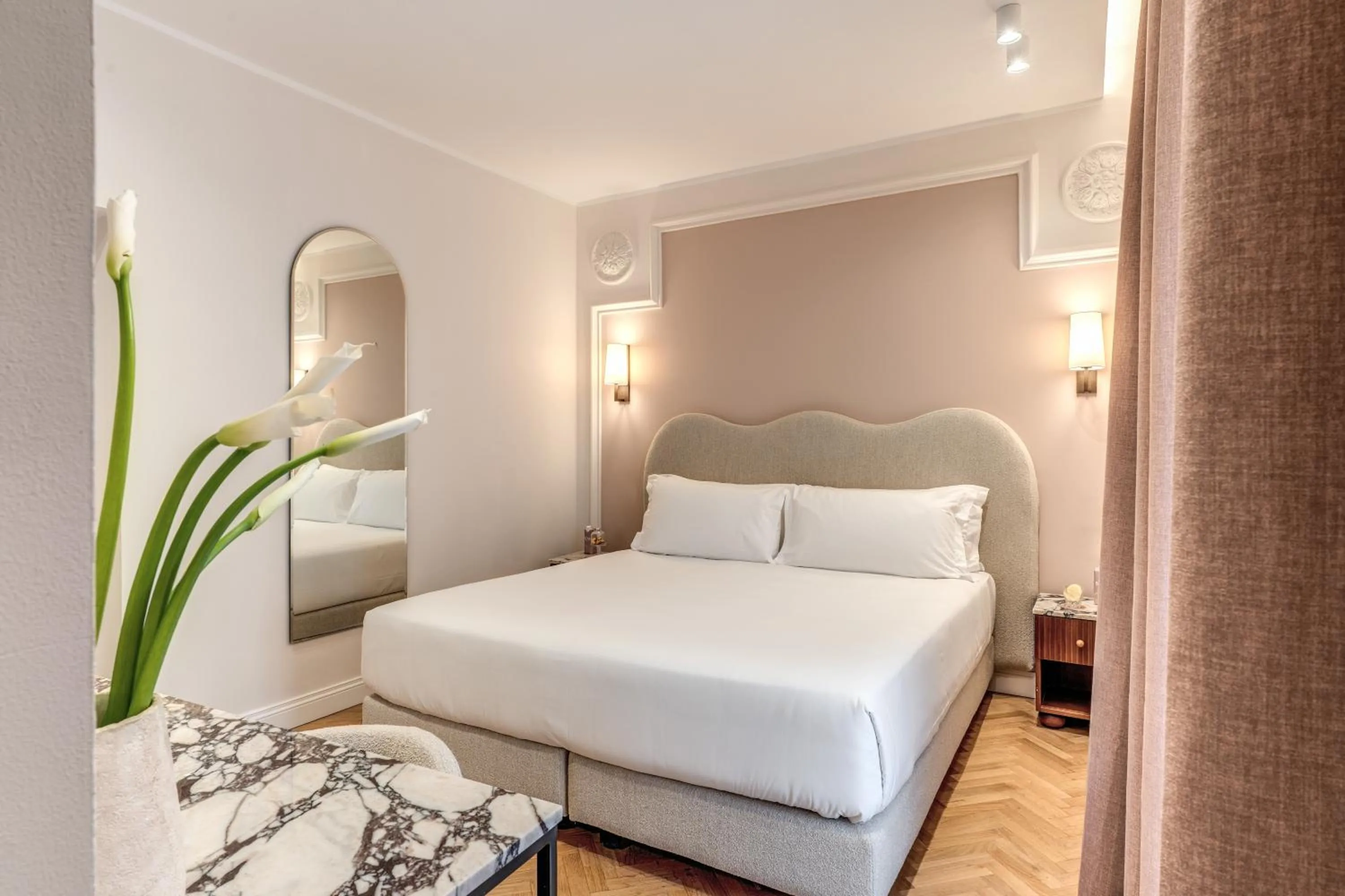 Bed in Hotel Fori Imperiali