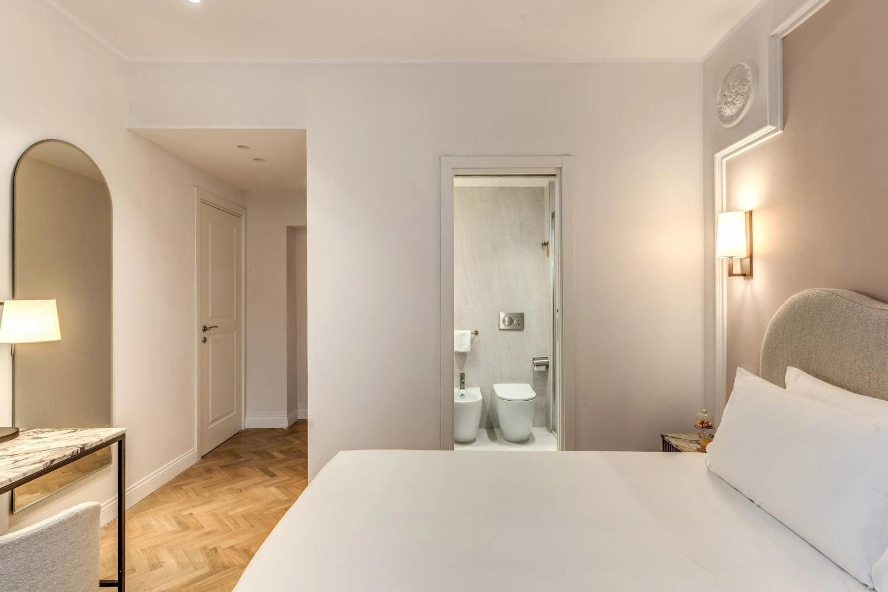 Bed in Hotel Fori Imperiali