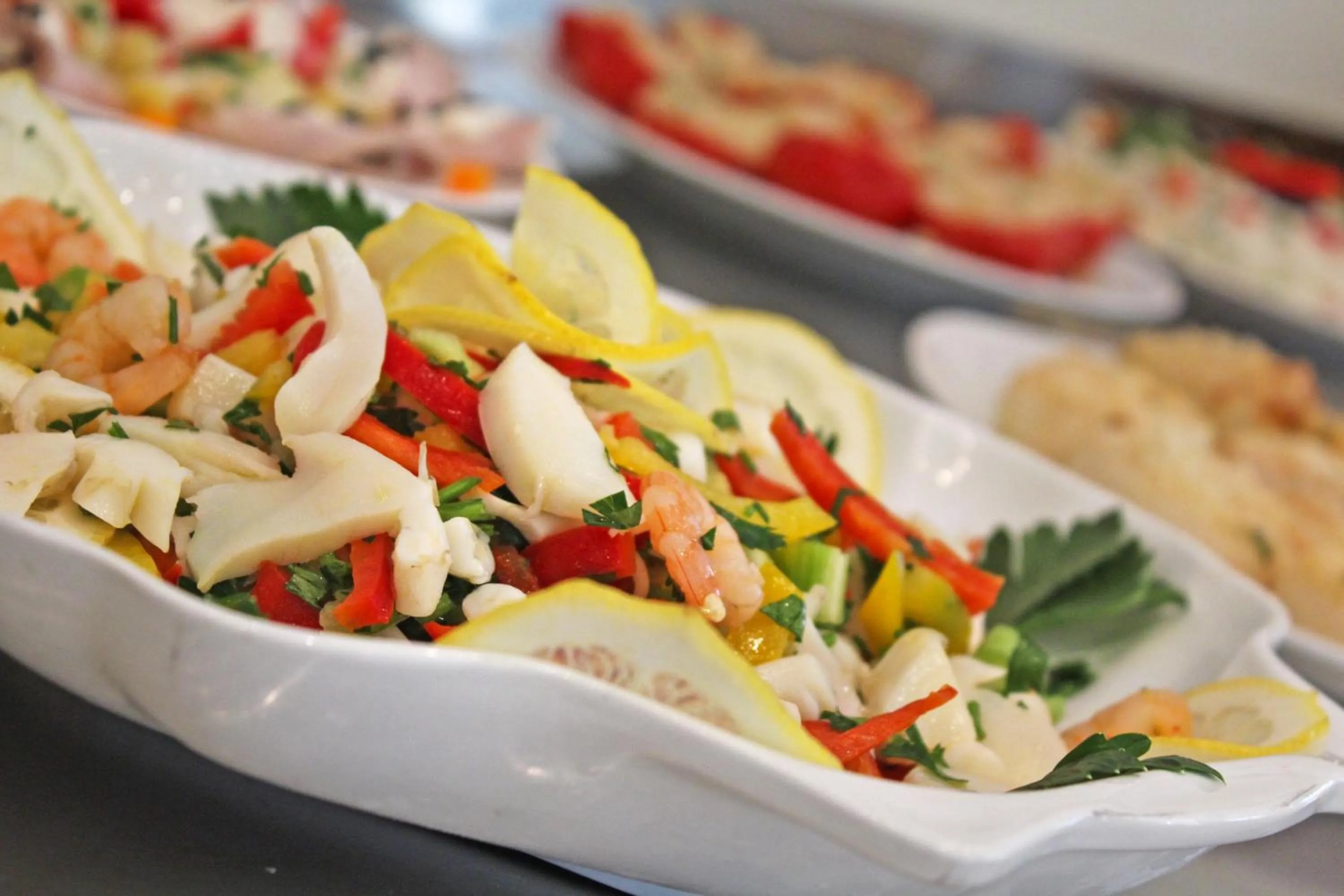 Food close-up in Hotel Royal