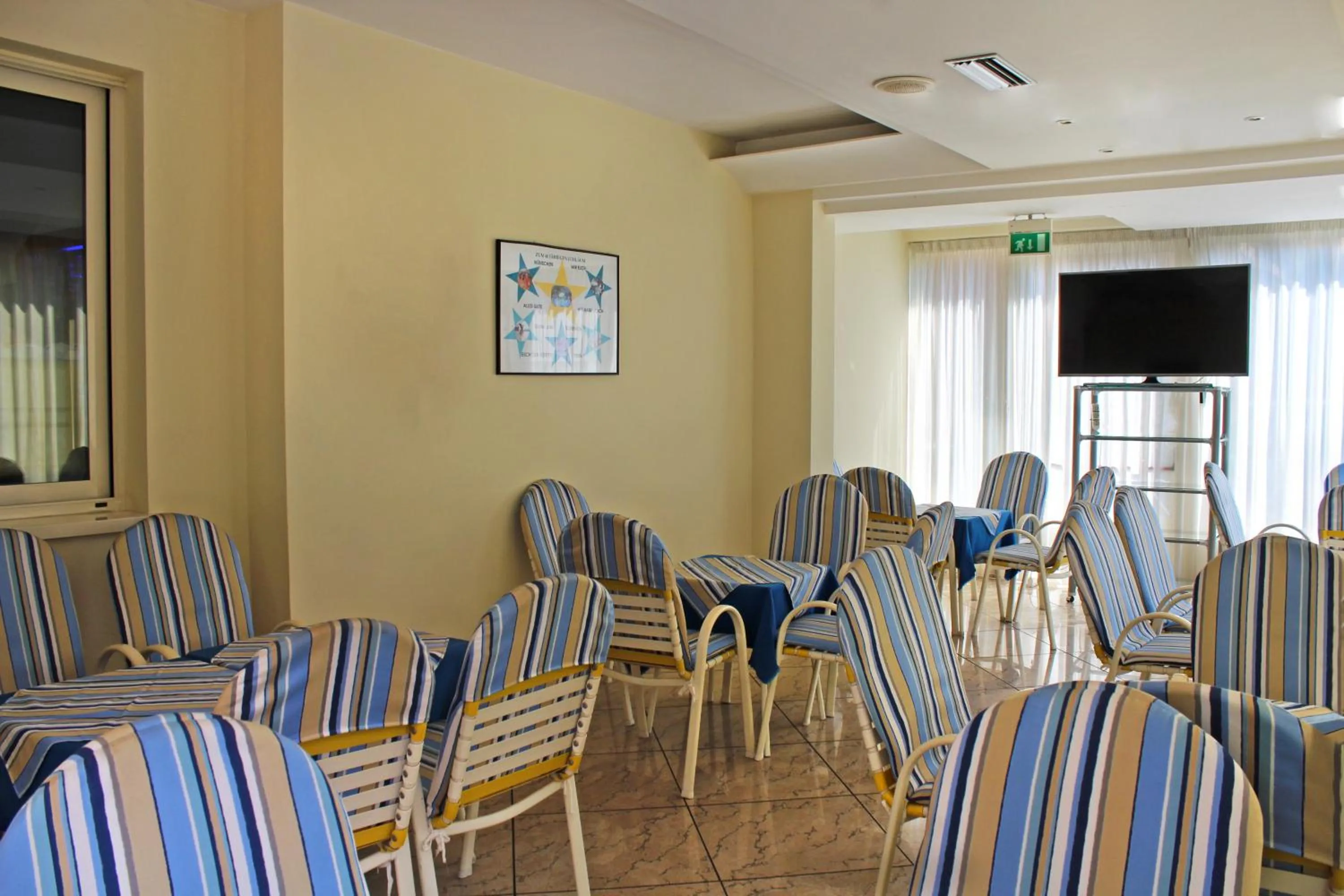 Patio in Hotel Royal