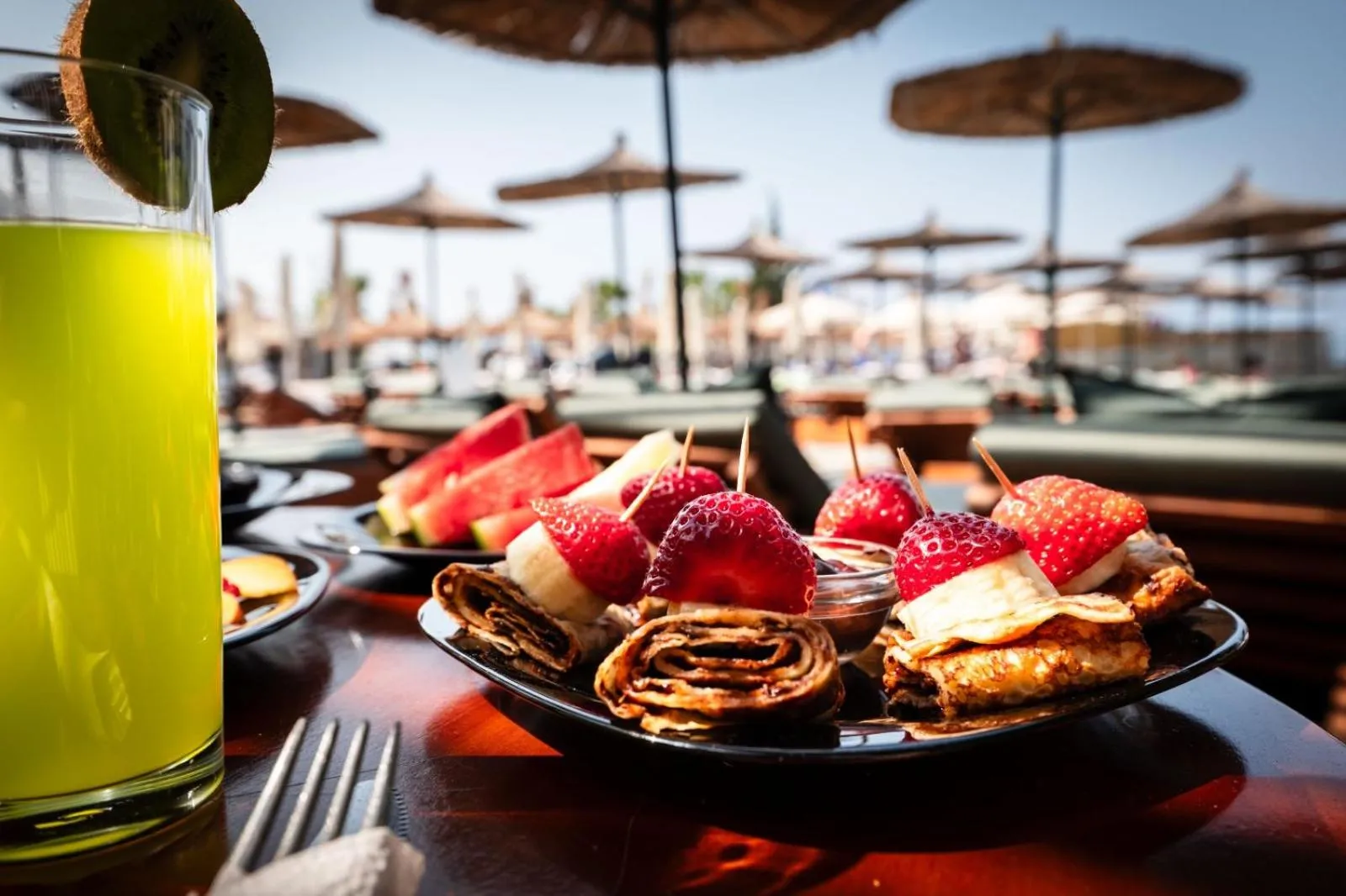 Breakfast in Vila e Bardhe Butique Hotel
