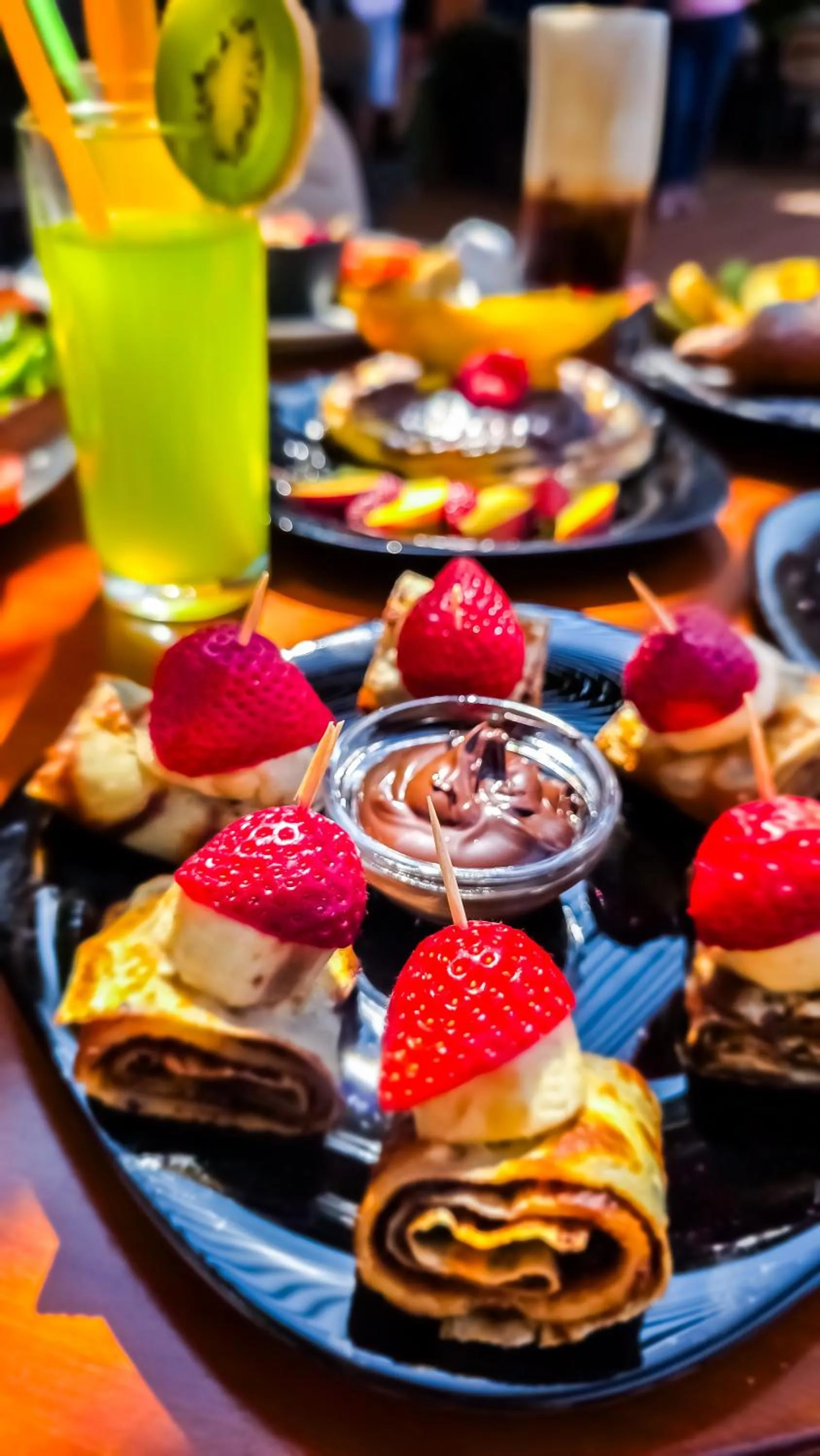 Breakfast in Vila e Bardhe Butique Hotel