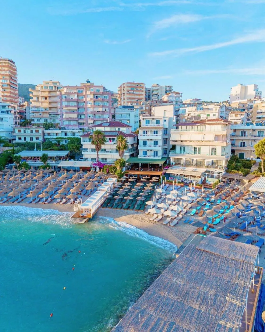 Property building in Vila e Bardhe Butique Hotel