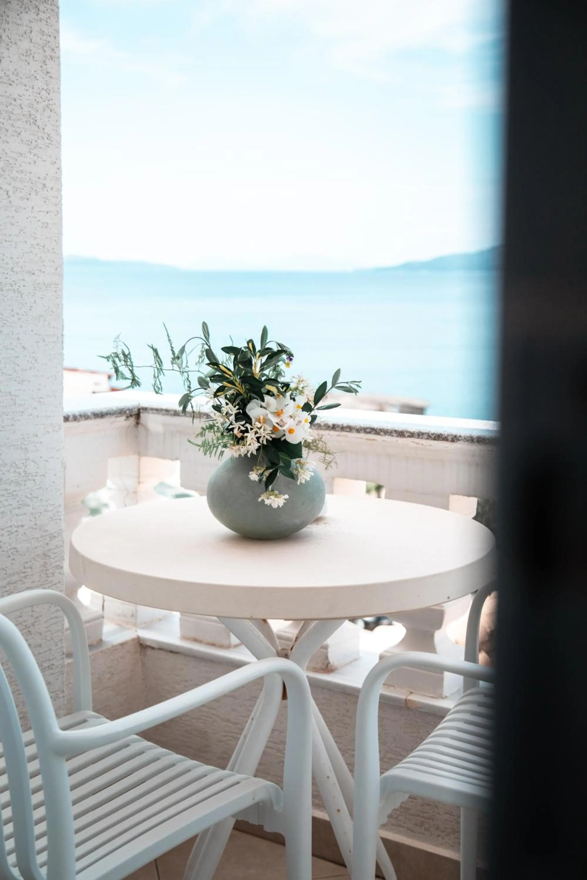 Balcony/Terrace in Vila e Bardhe Butique Hotel