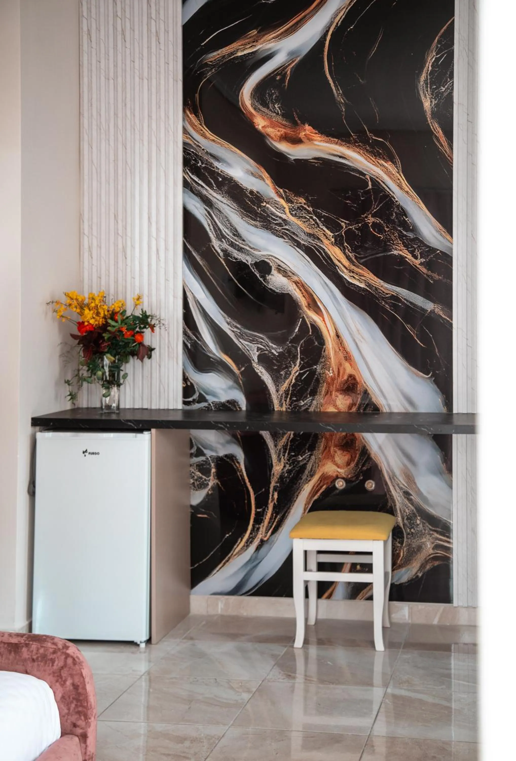 Living room in Vila e Bardhe Butique Hotel