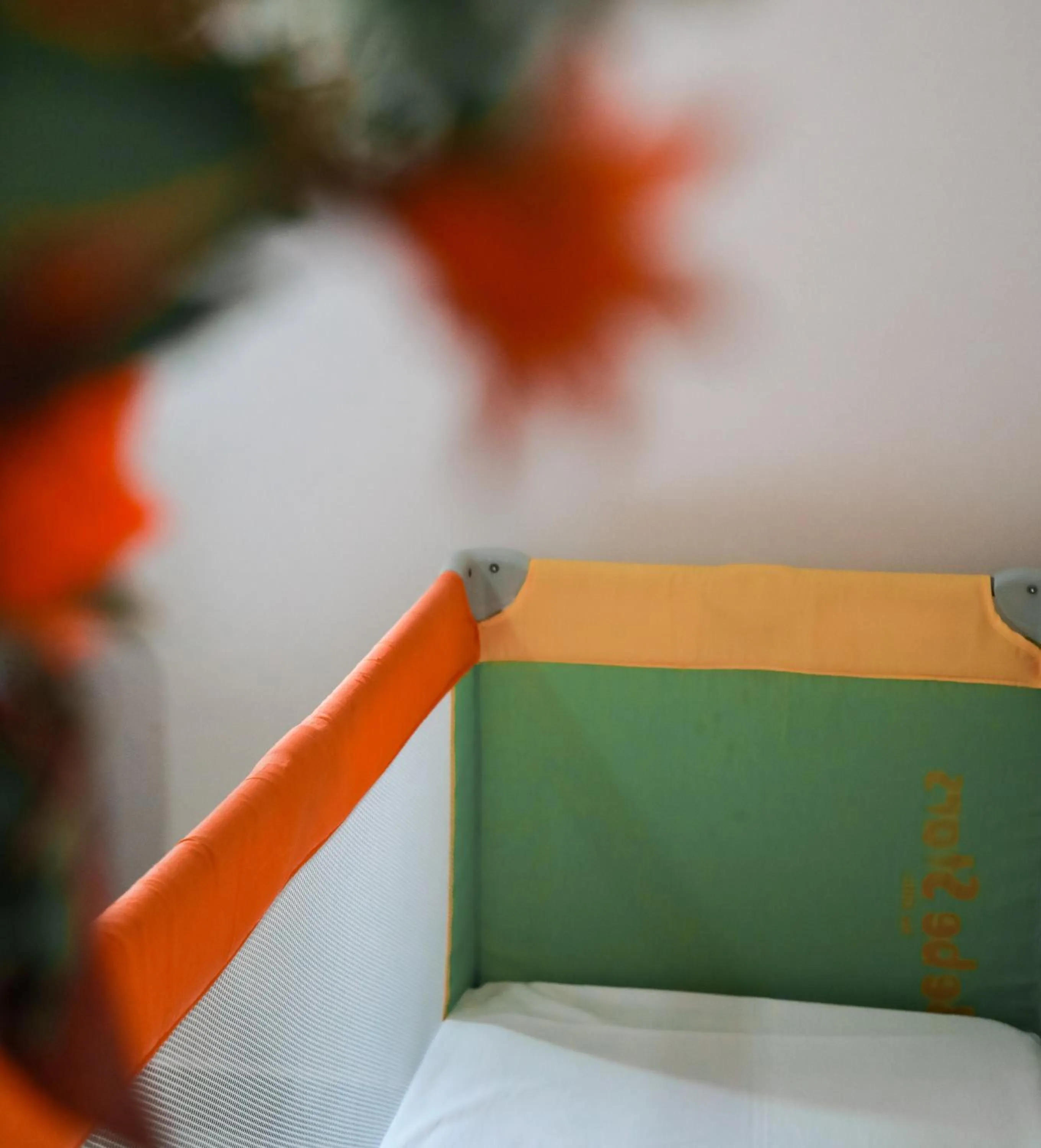 Bed in Vila e Bardhe Butique Hotel