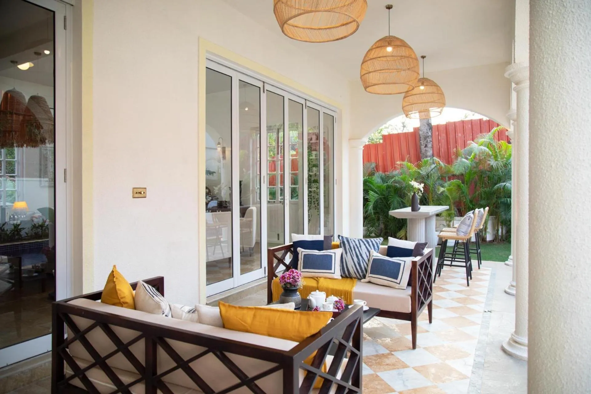 Seating area in LohonoStays Colina Villa F