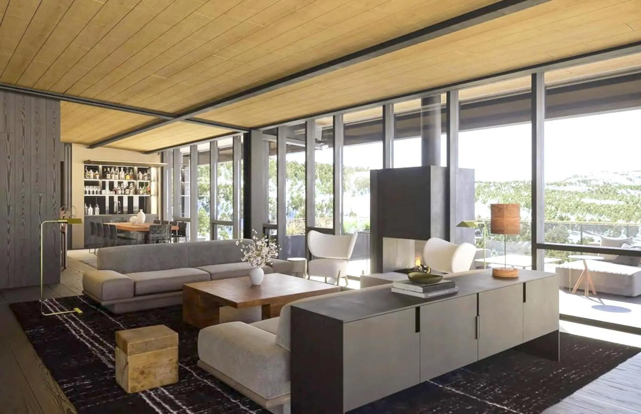 Photo of the whole room in One&Only Moonlight Basin