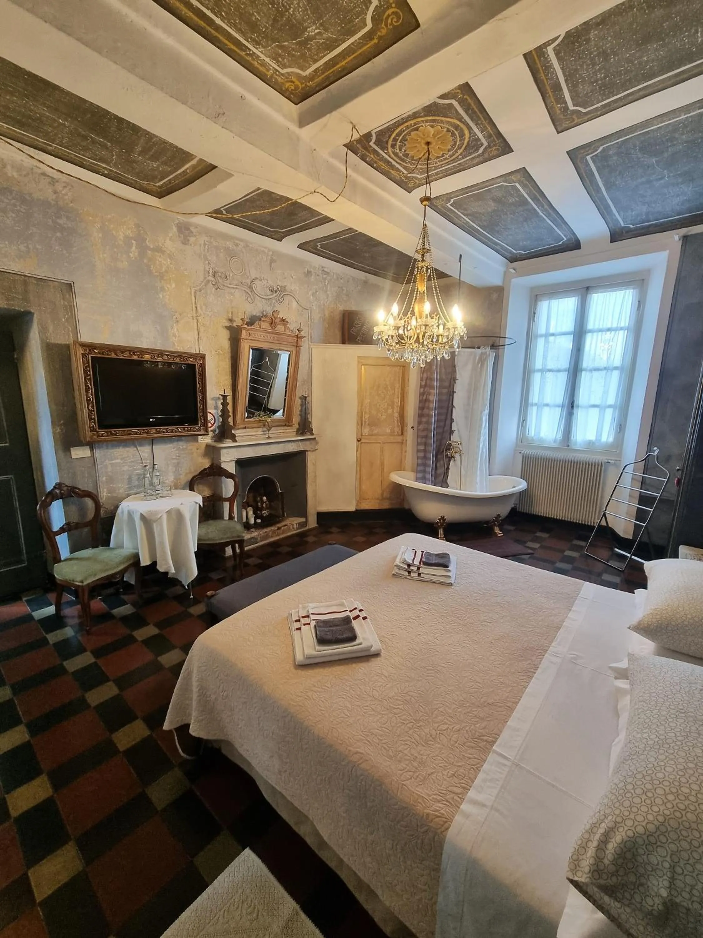 Photo of the whole room, Bed in La Corte B&B