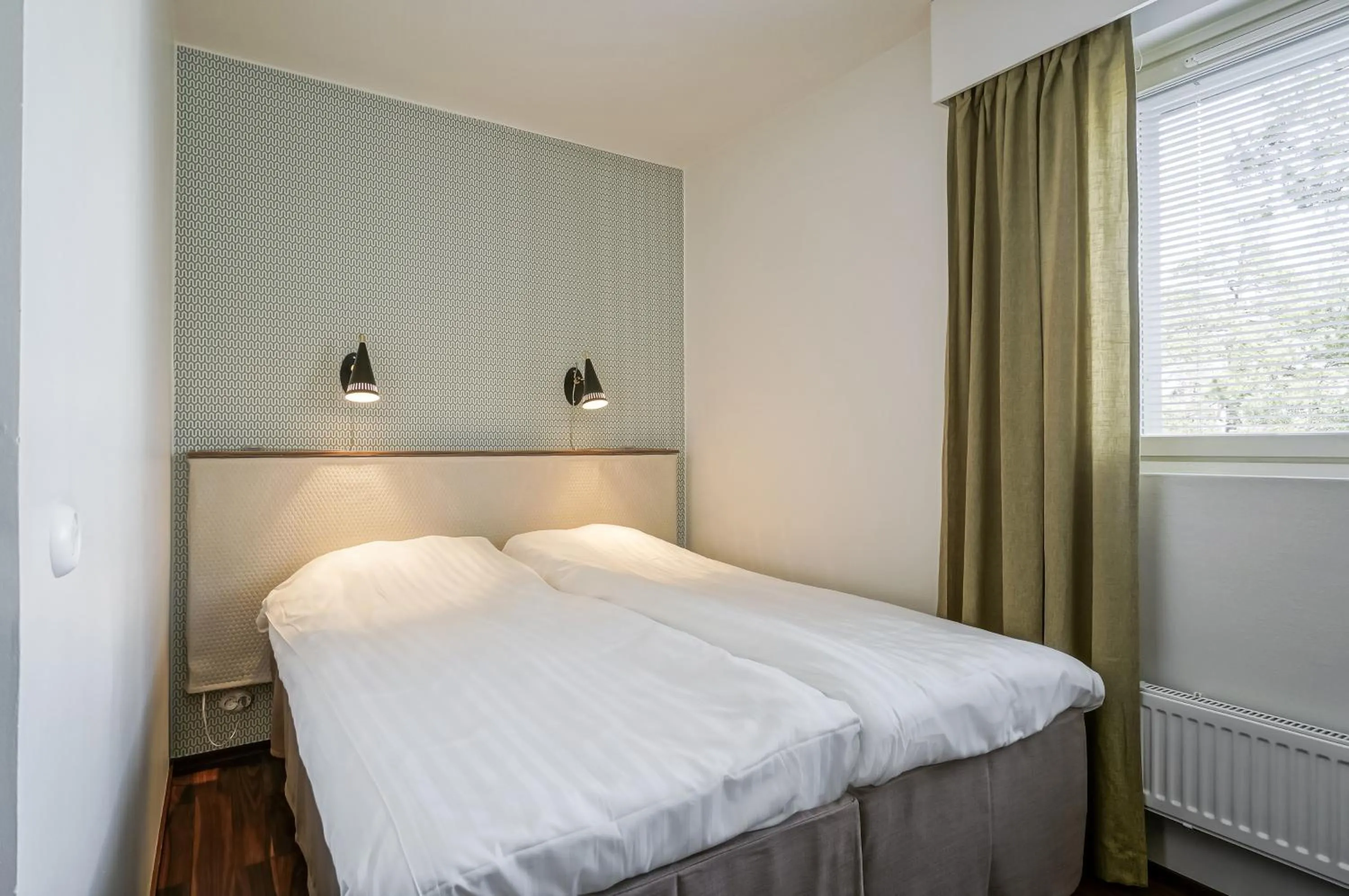 Bedroom, Bed in Forenom Serviced Apartments Espoo Tapiola