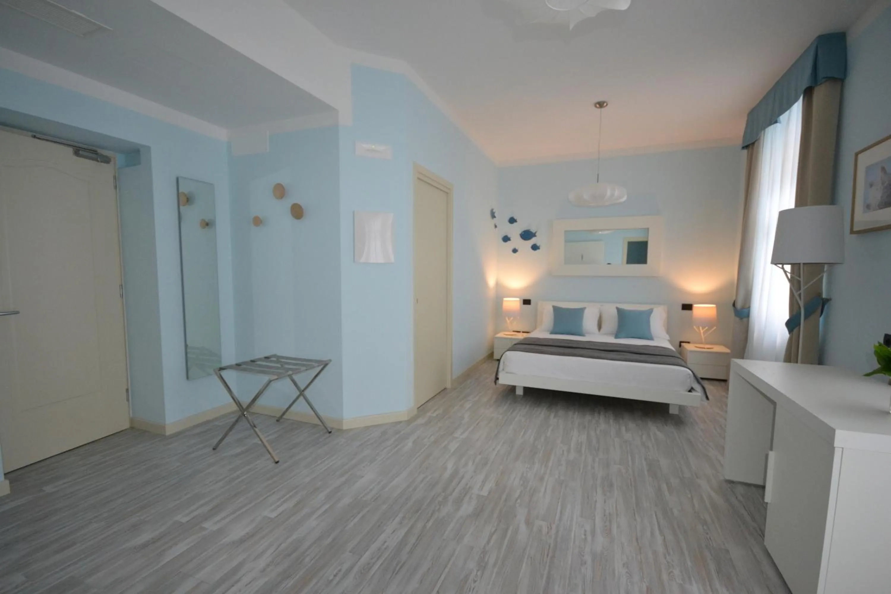 Bed in Hotel Villa Bernt