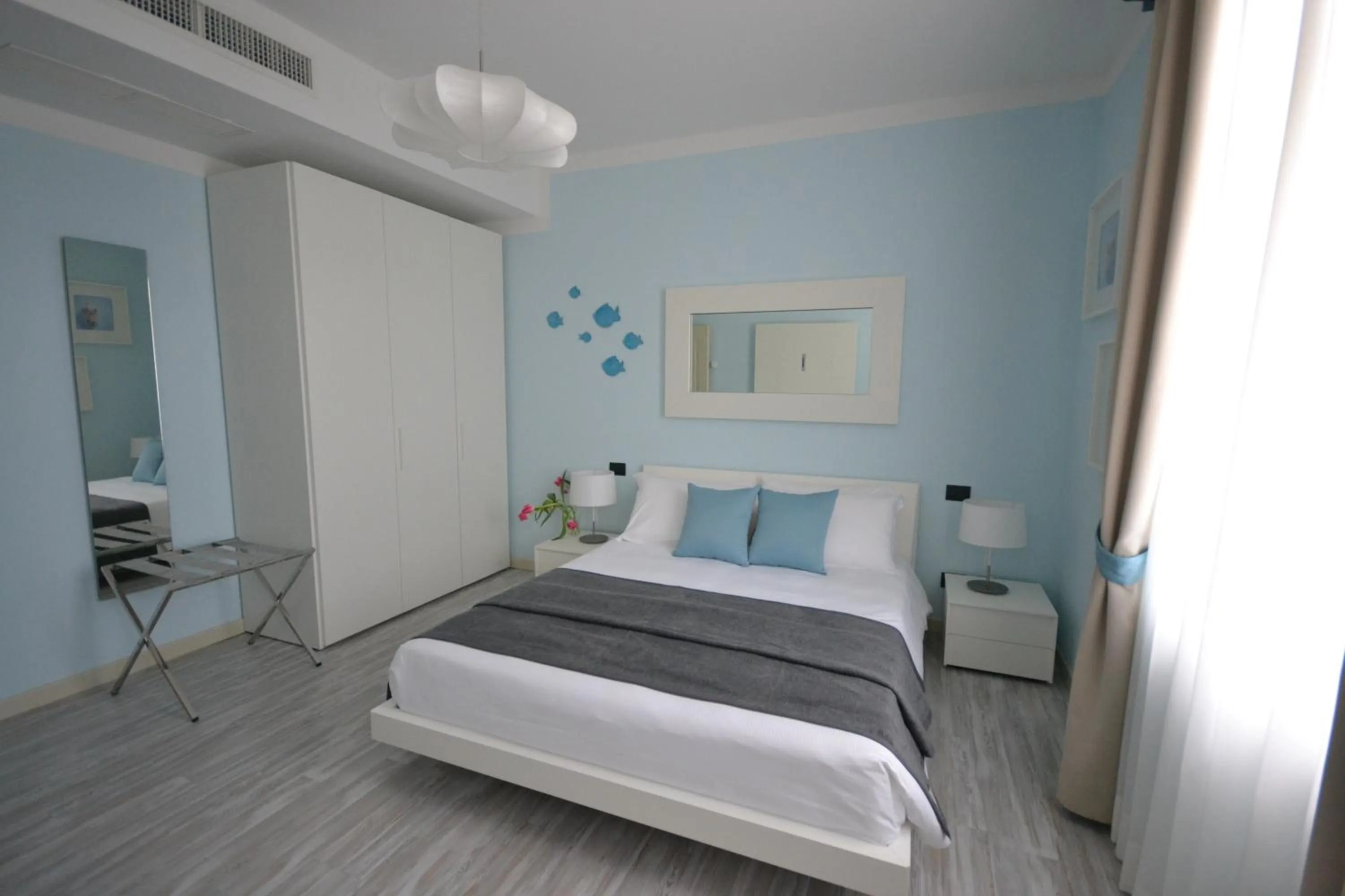 Bed in Hotel Villa Bernt