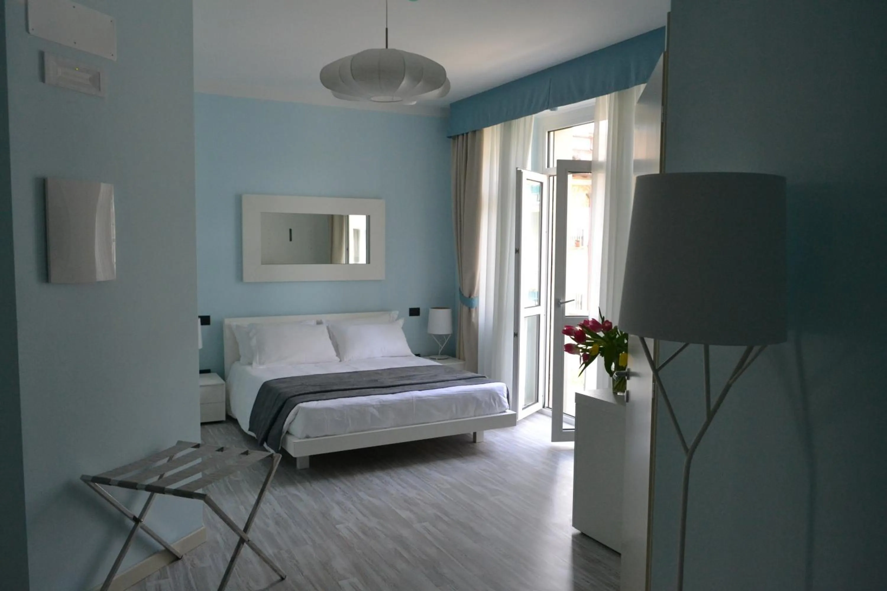 Bed in Hotel Villa Bernt