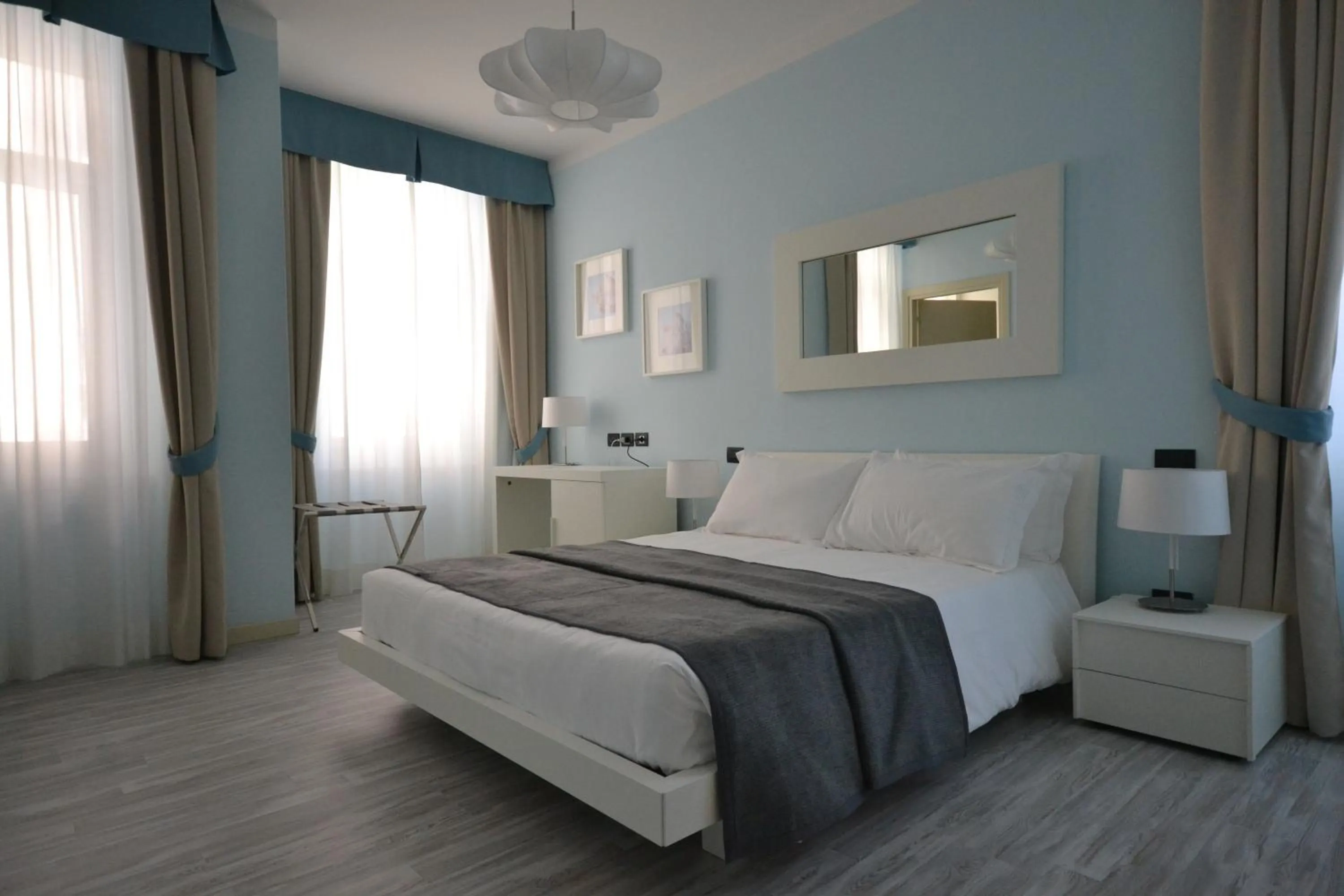 Bed in Hotel Villa Bernt