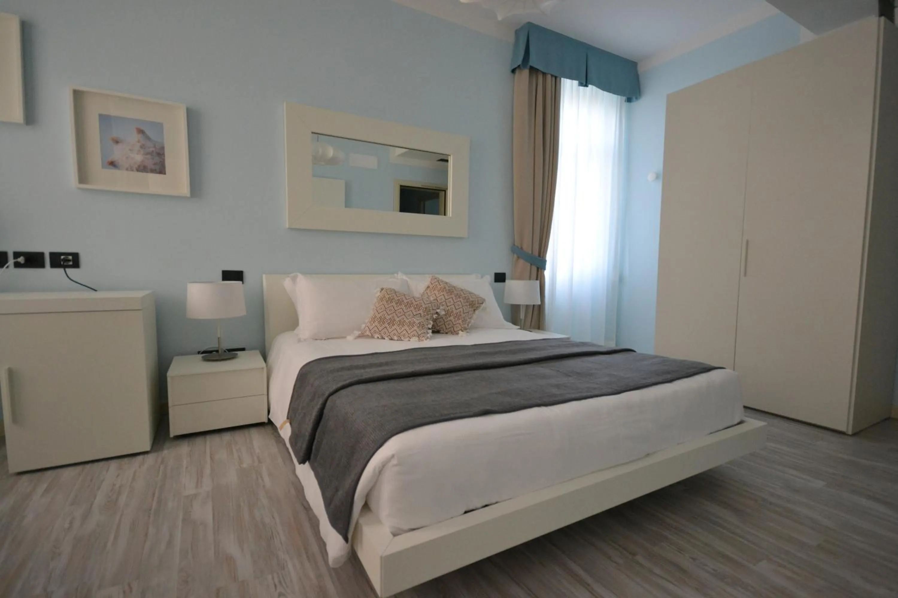 Bed in Hotel Villa Bernt