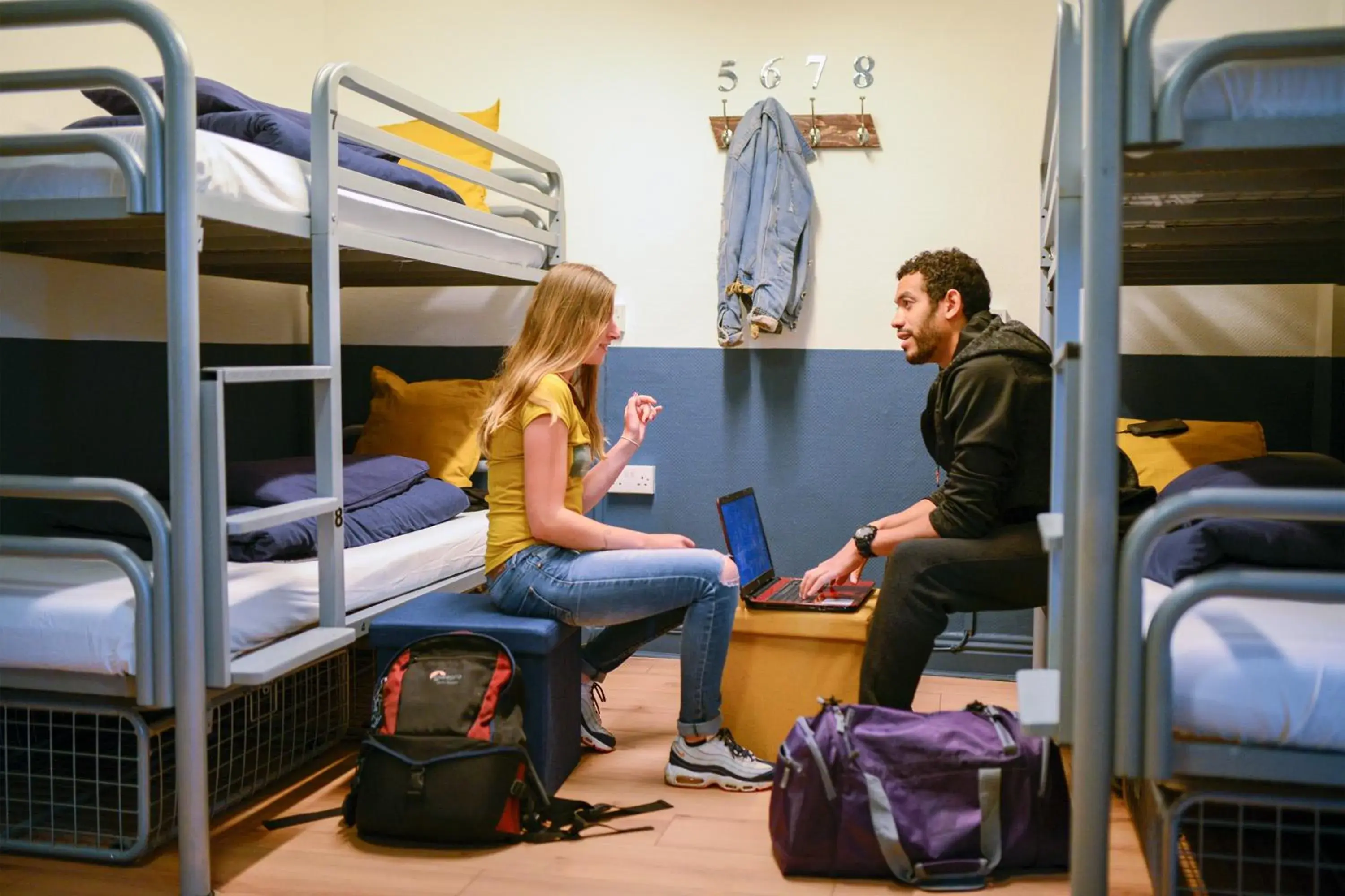 Bed in 8-Bed Mixed Dormitory Ensuite in The Woodquay Hostel Bed in 8-Bed Mixed Dormitory Ensuite in The Woodquay Hostel