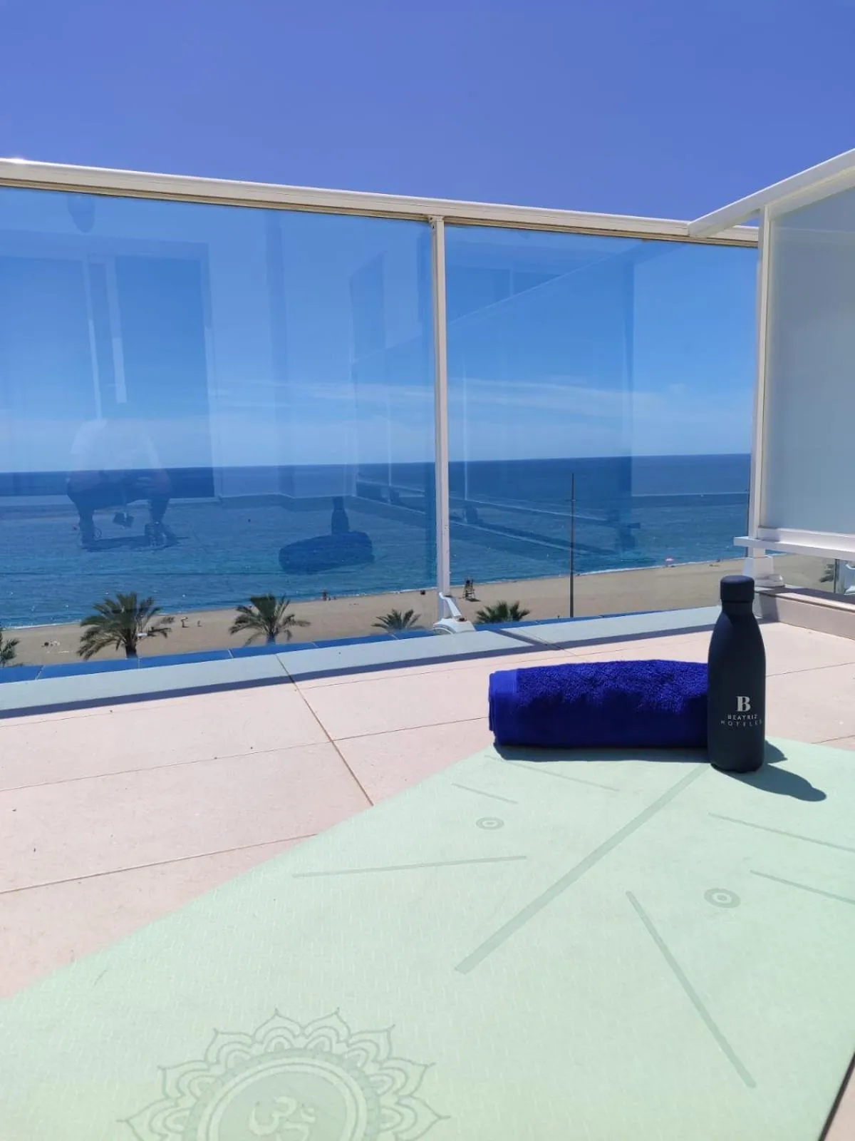 Balcony/Terrace in Hotel Calella by Beatriz Hoteles