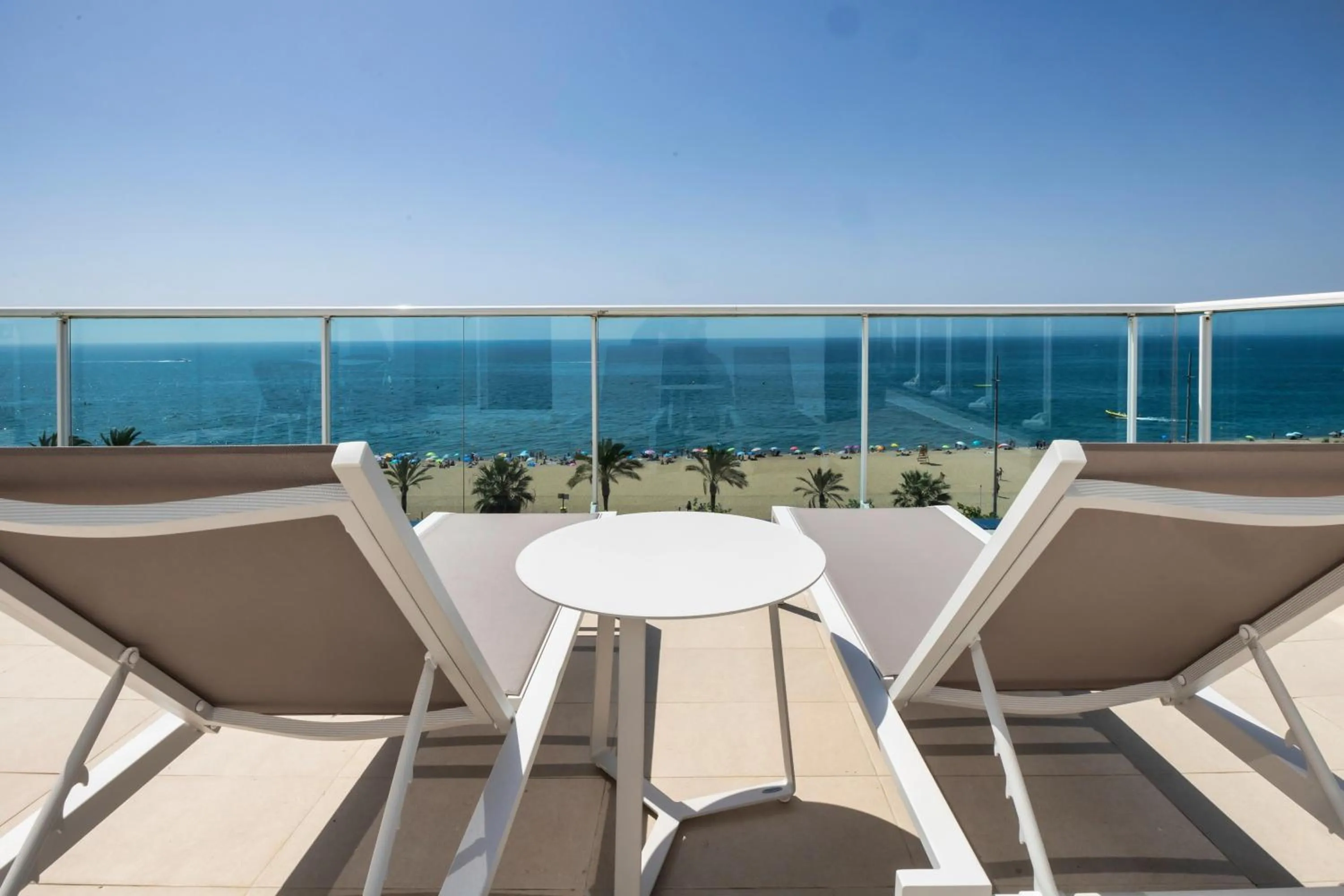 Balcony/Terrace in Hotel Calella by Beatriz Hoteles