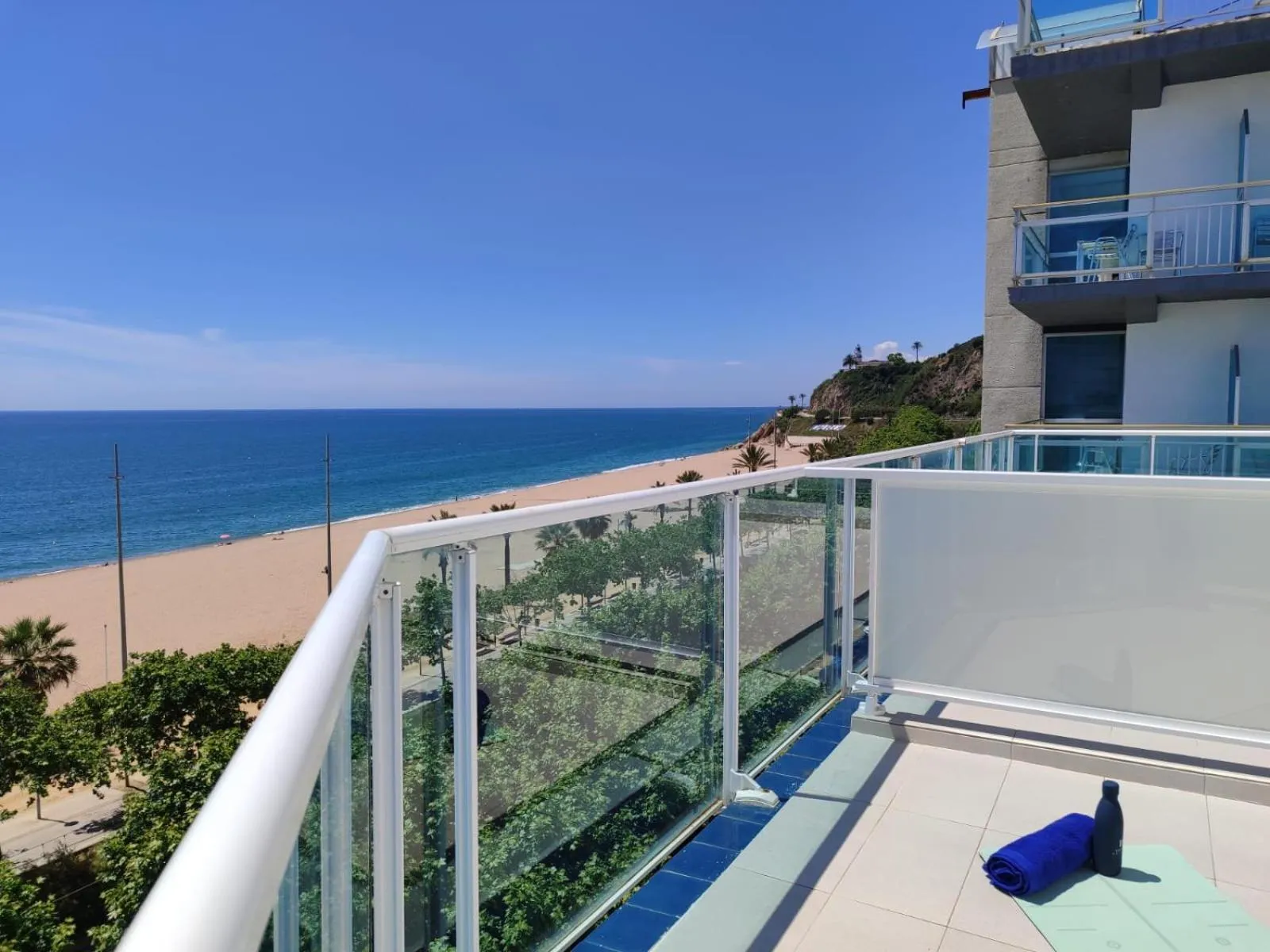 Balcony/Terrace in Hotel Calella by Beatriz Hoteles