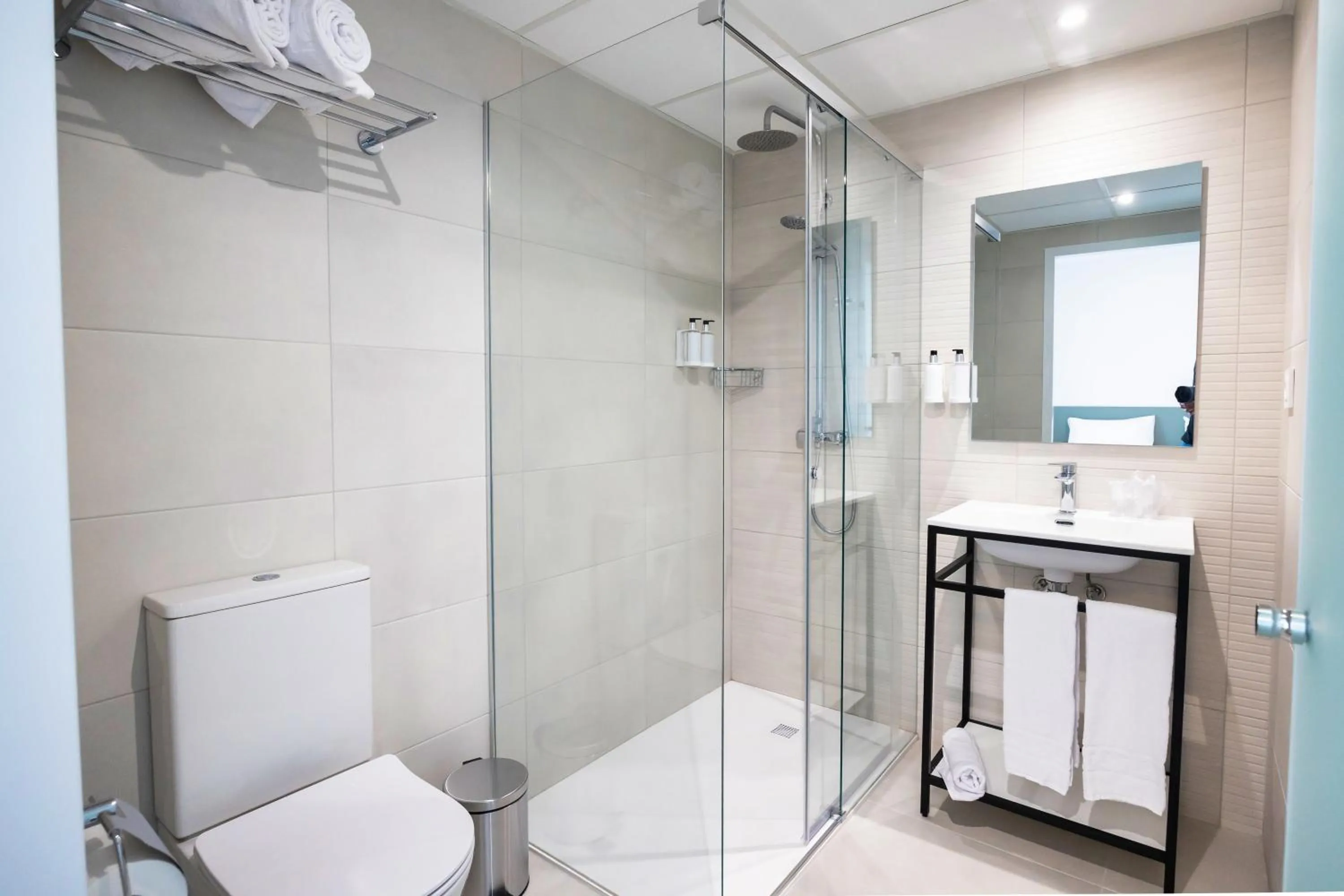 Shower in Hotel Calella by Beatriz Hoteles