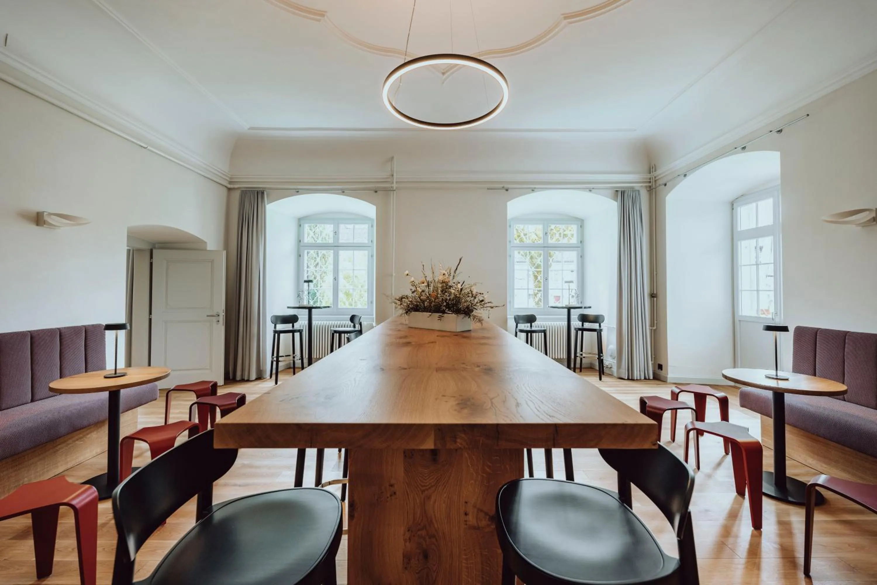 Communal lounge/ TV room in Hotel Kloster Fischingen